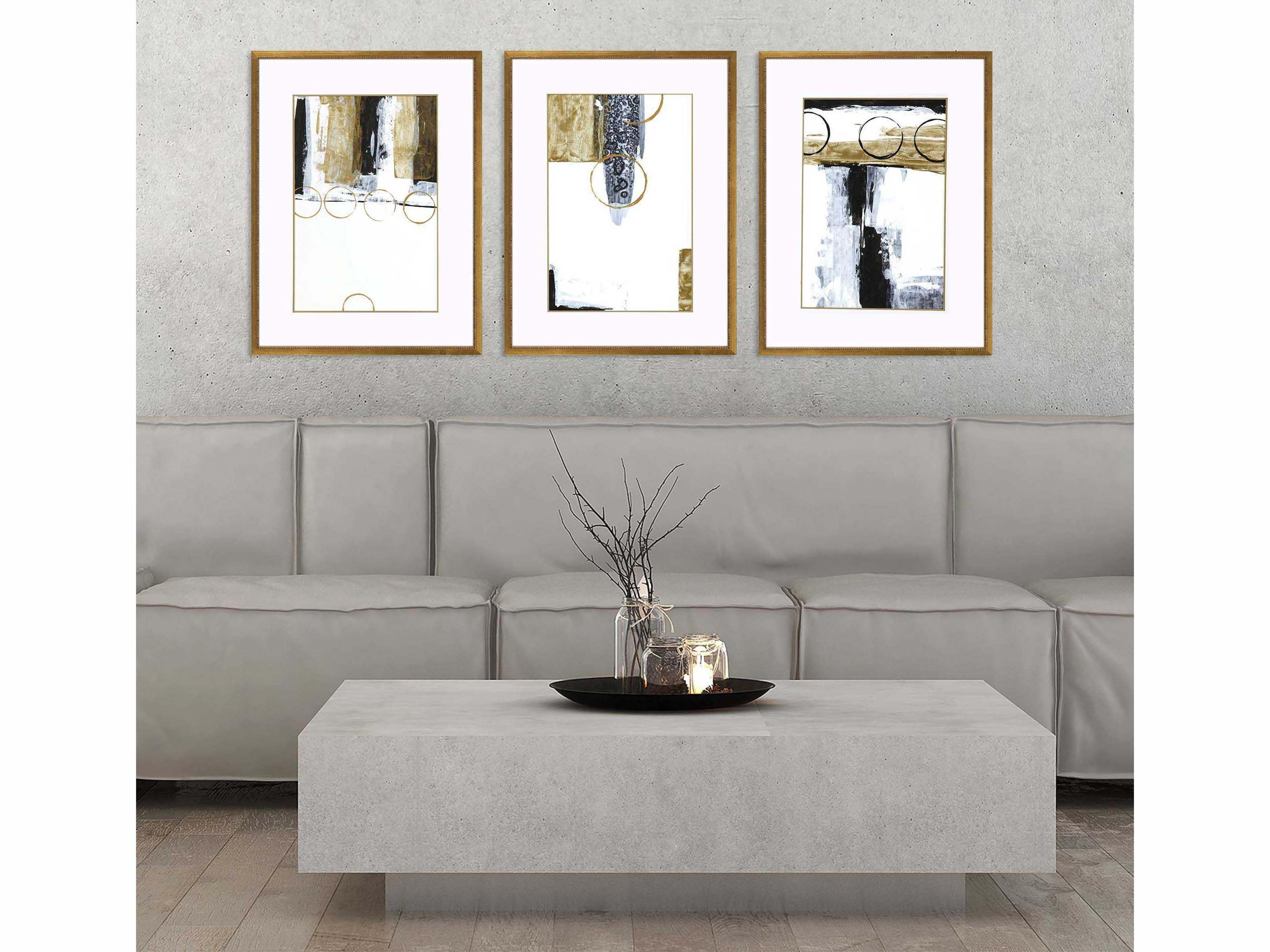 Paragon Geometrics White Neo Moderne-I Set of 3