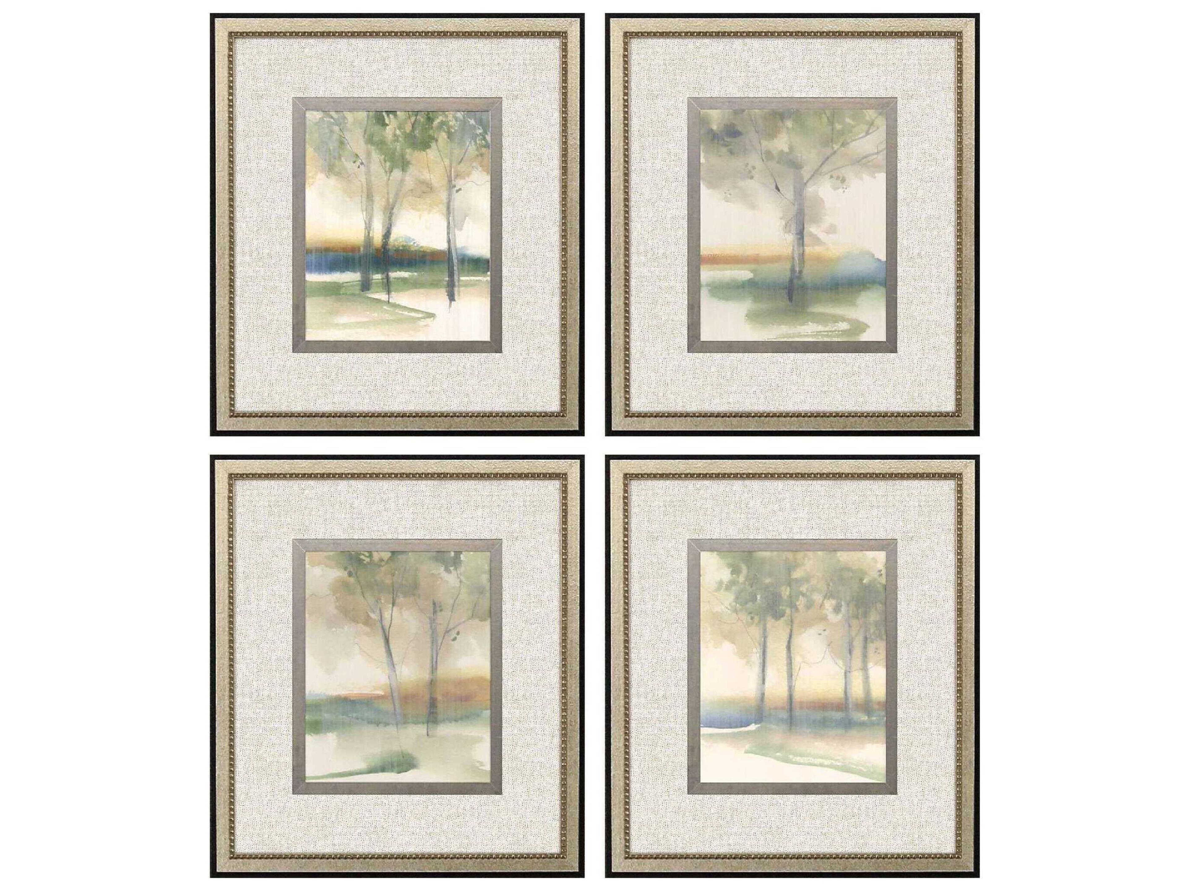 Landscapes Treescape Study Wall Art Set of 4