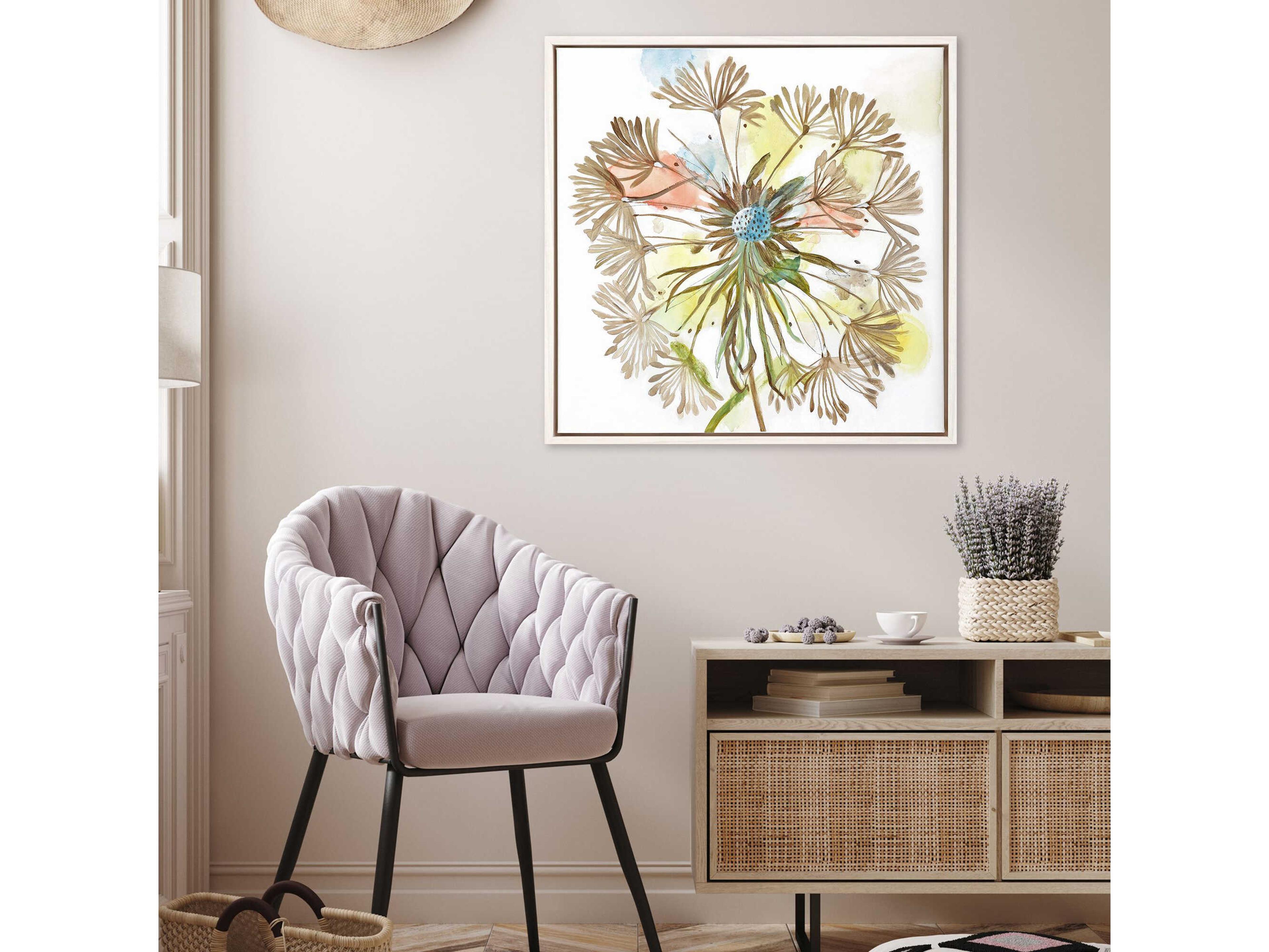 Paragon Florals Dandelion-I Canvas Wall Art