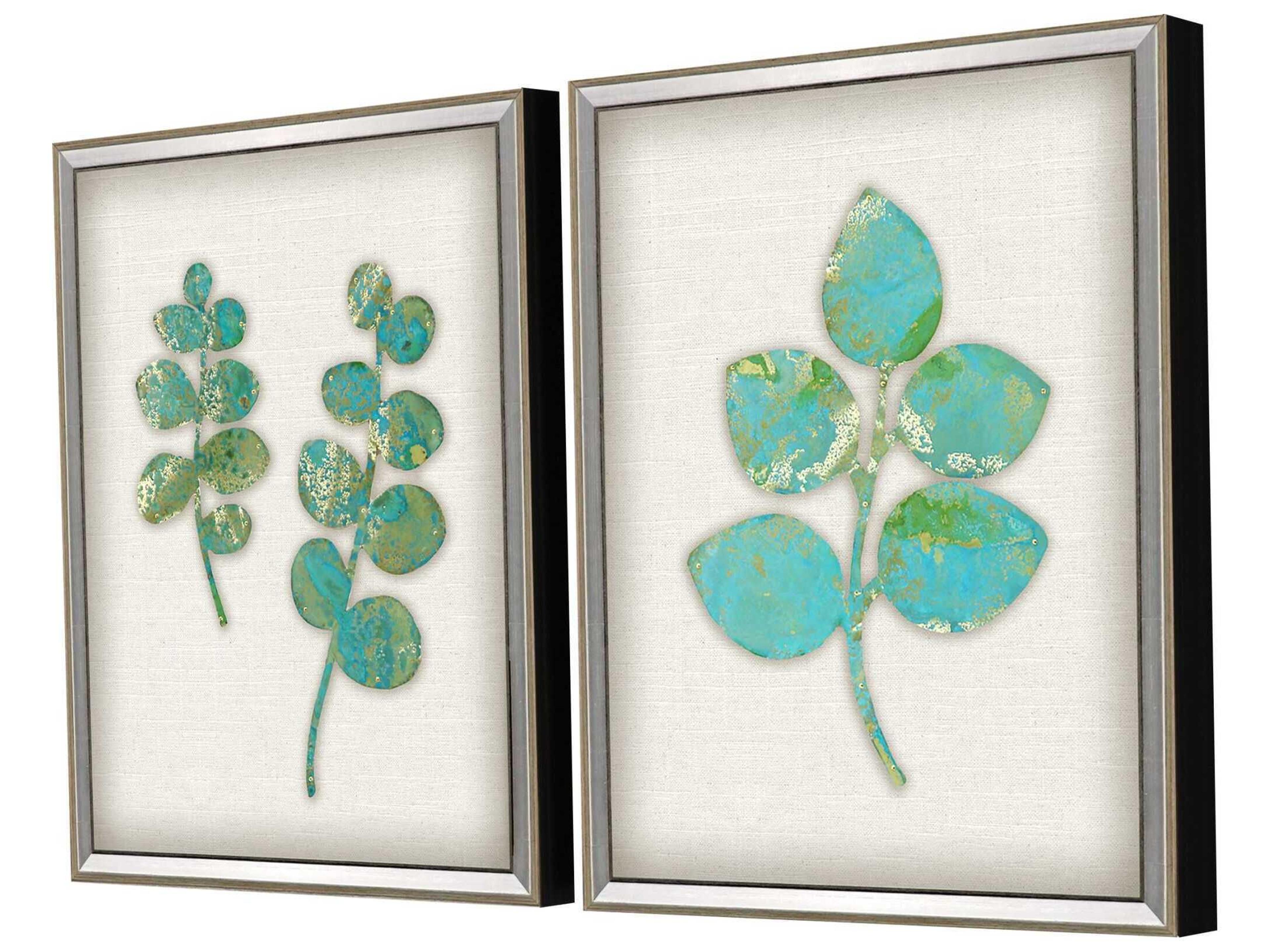 Paragon Florals Botanical-I Wall Art Set of 2