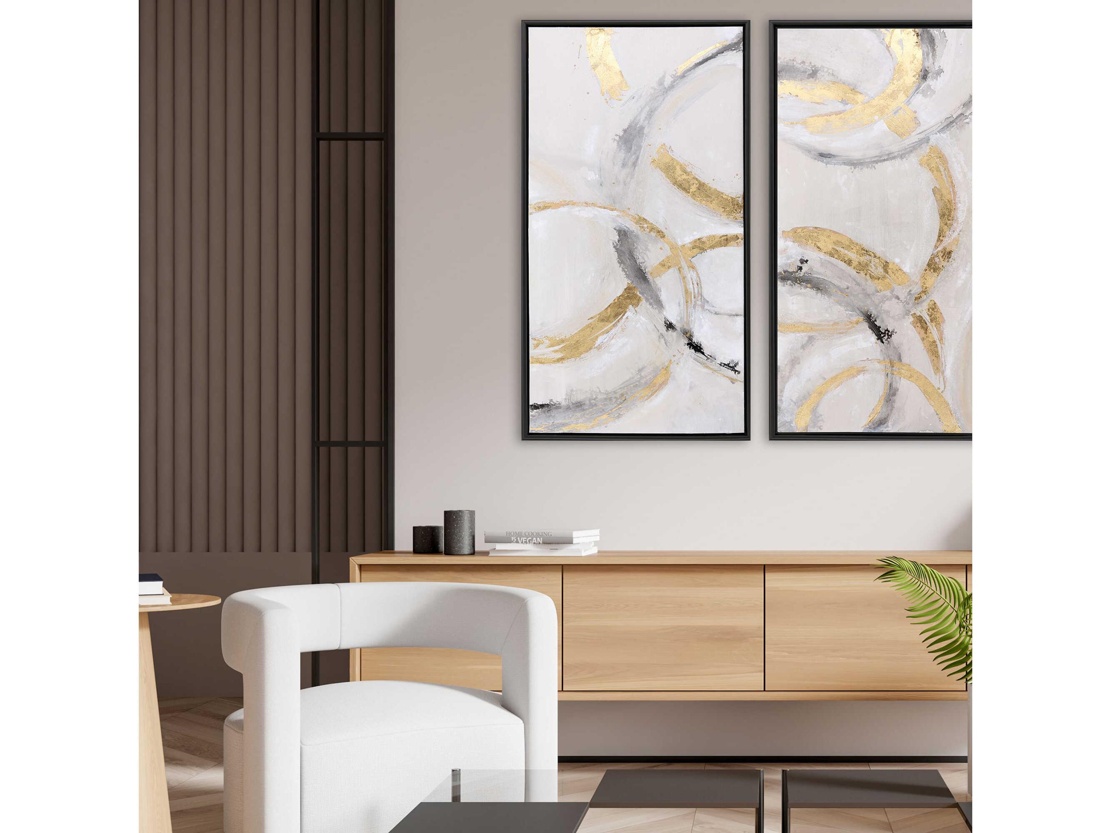 Paragon Suspended Motion-I Canvas Wall Art