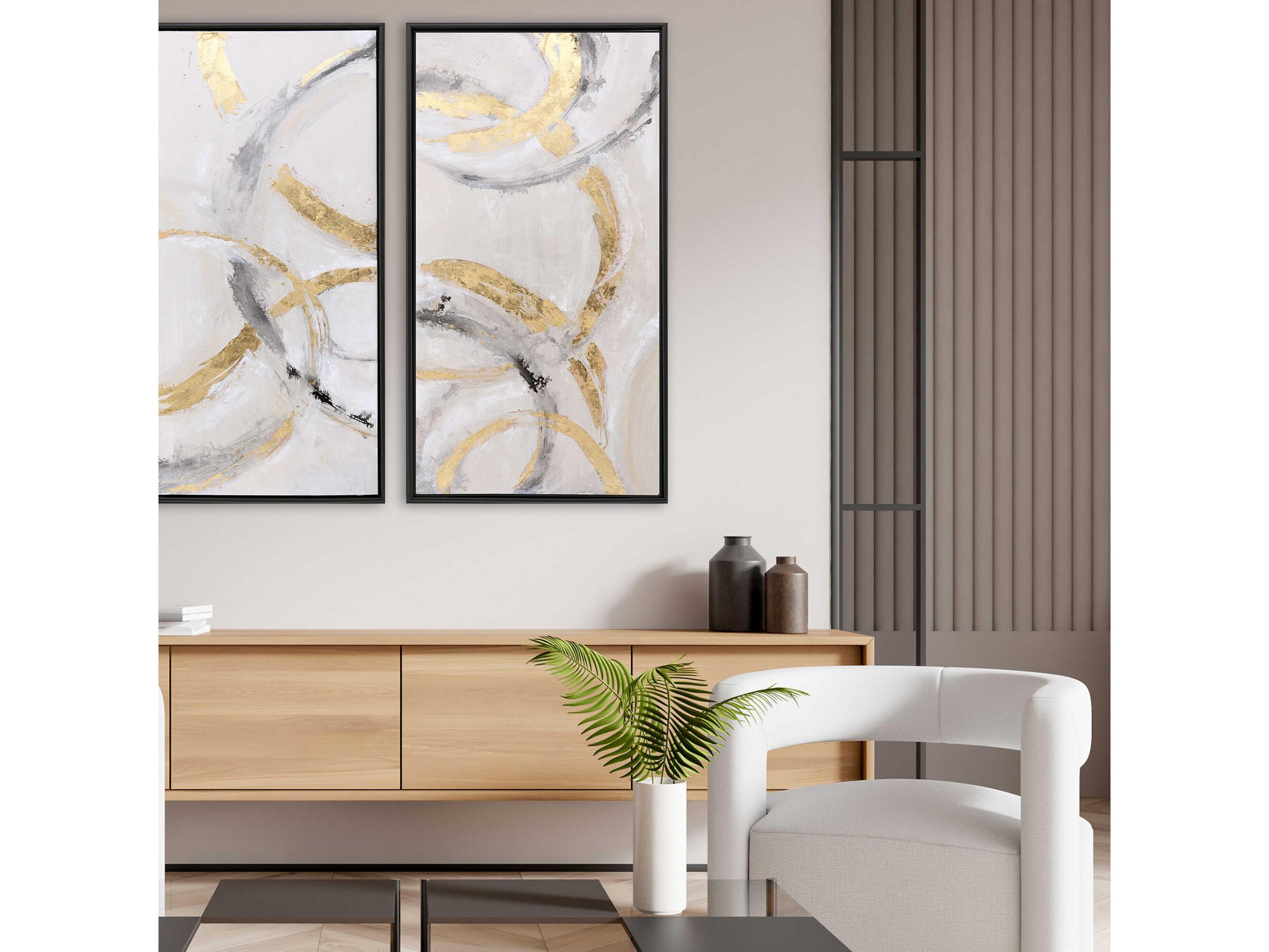 Paragon Suspended Motion-II Canvas Wall Art