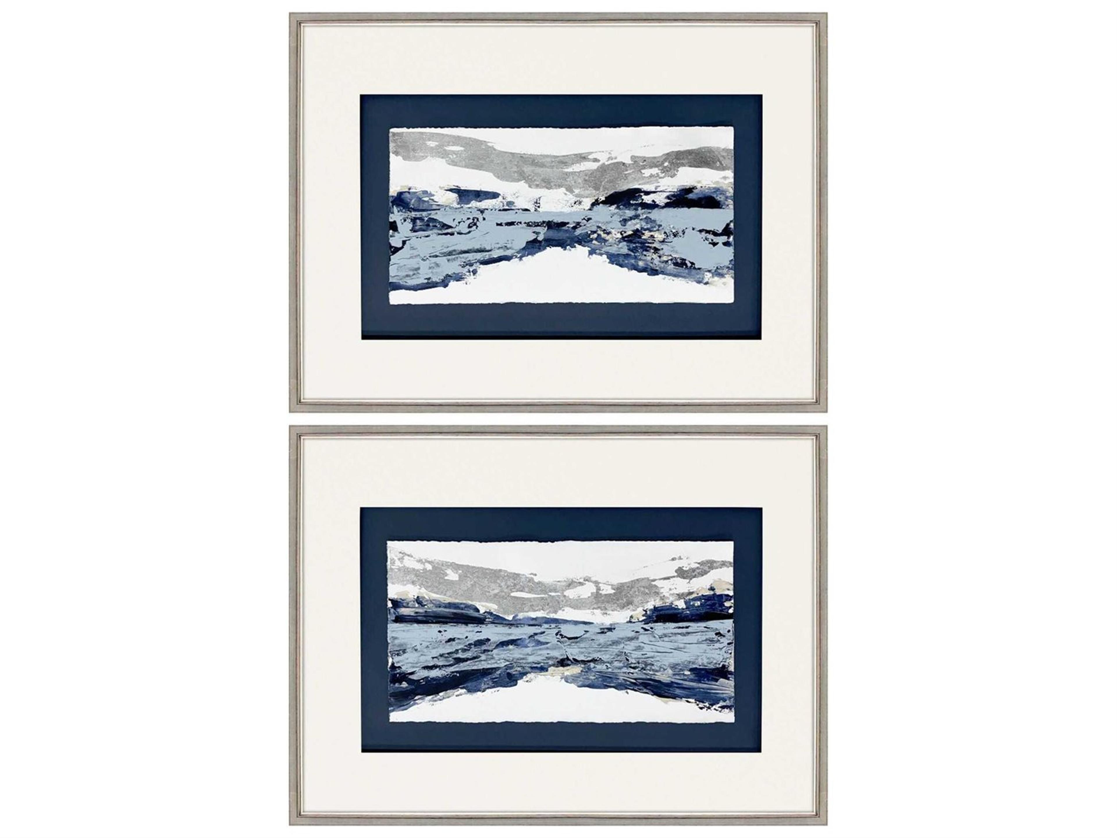 Paragon Abstract Blue View Wall Art Set of 2
