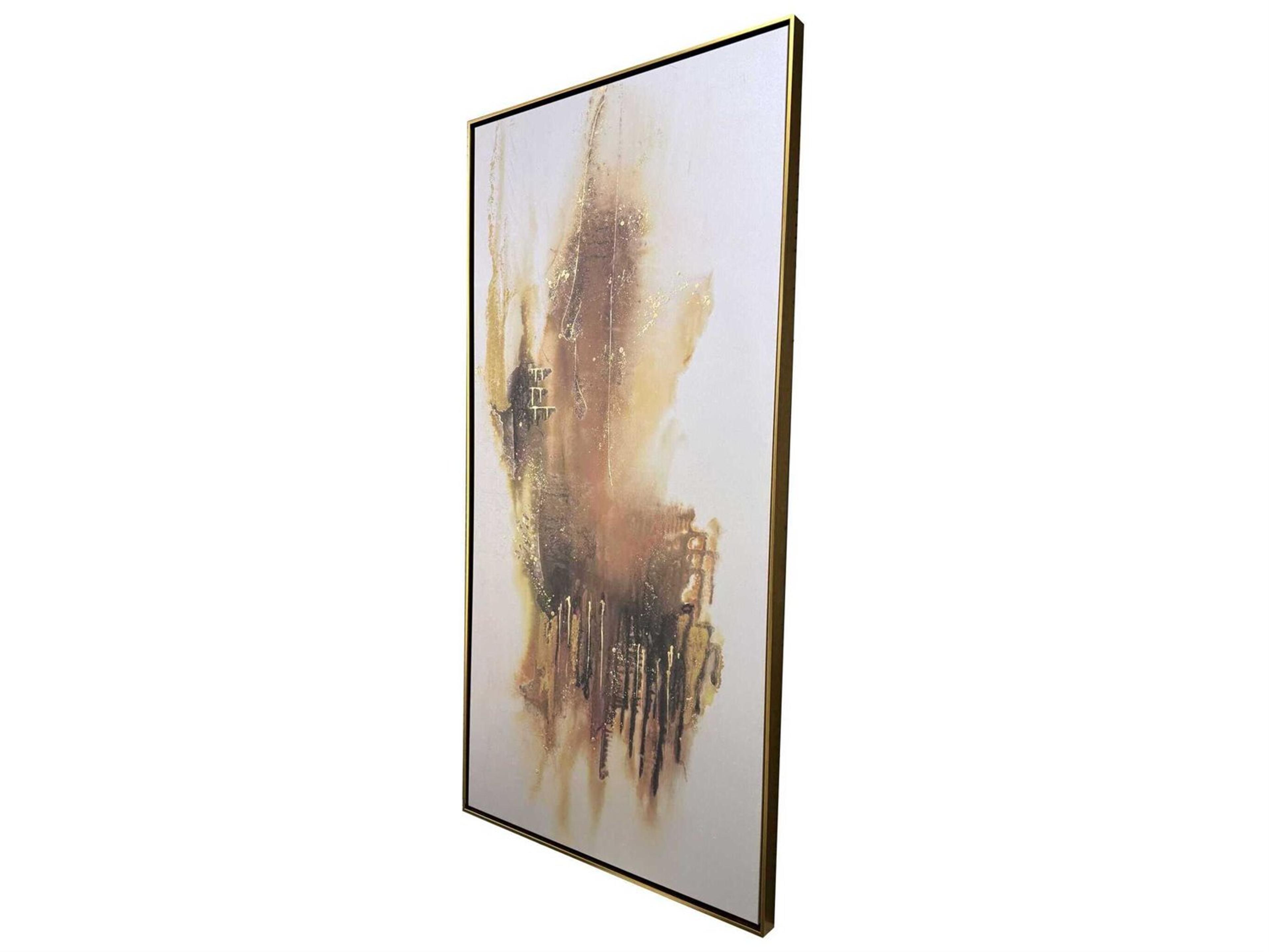 Paragon Abstract Earthern-II Canvas Wall Art
