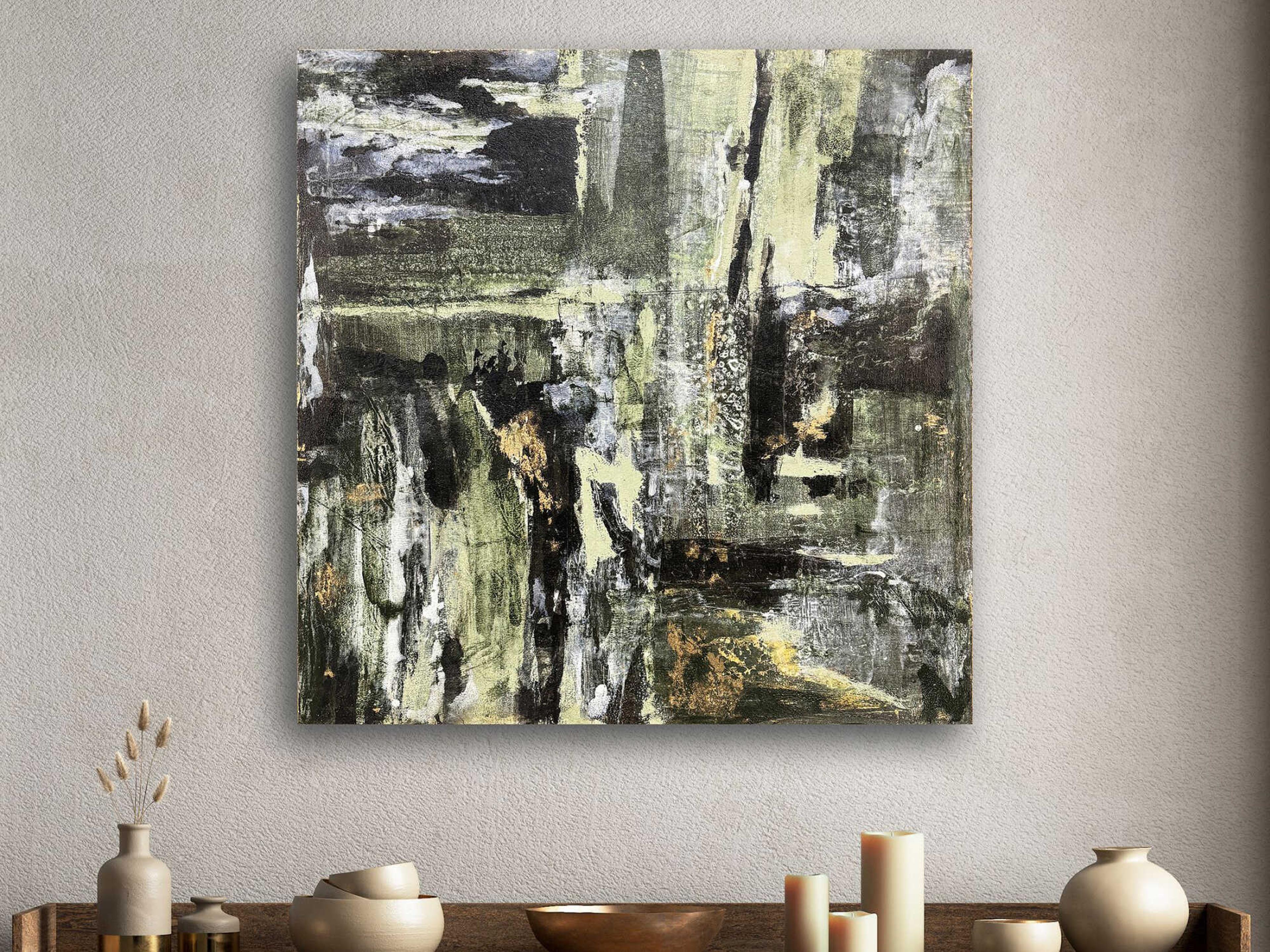 Paragon Abstract Capa Verde Wall Art