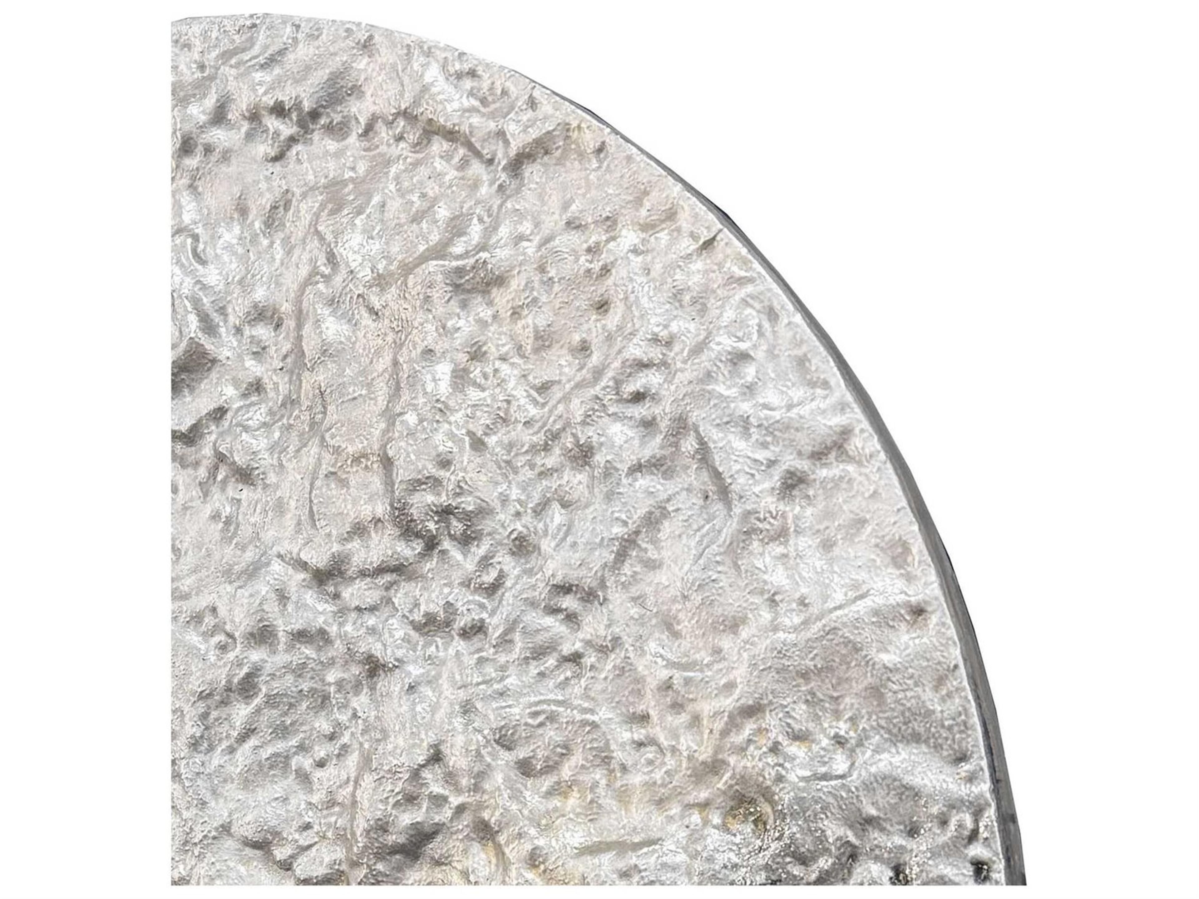 Paragon Abstract Metallic Mercury-I Metal Wall Art
