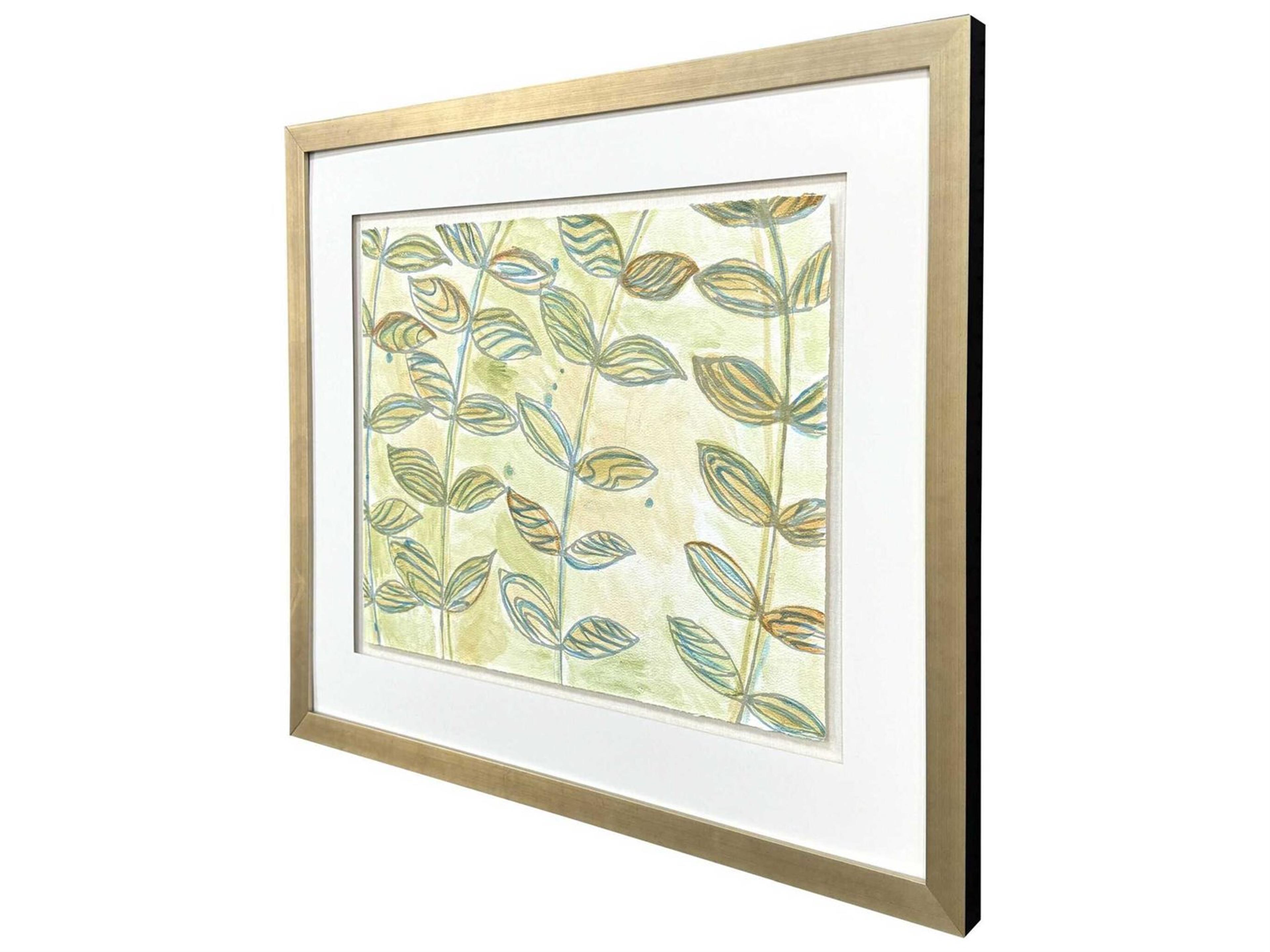 Paragon Florals Shimmering Garden-I Wall Art