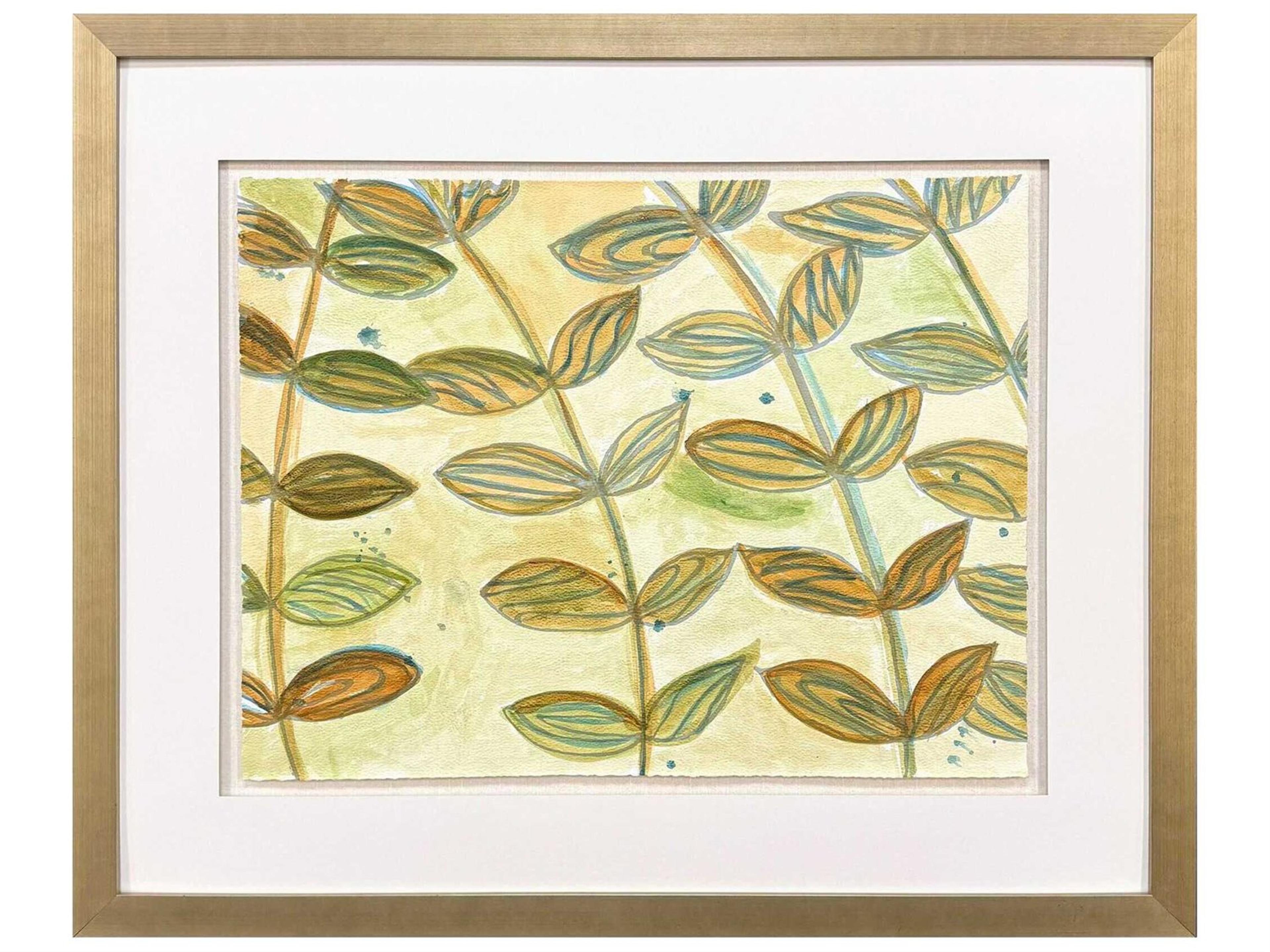 Paragon Florals Shimmering Garden-II Wall Art