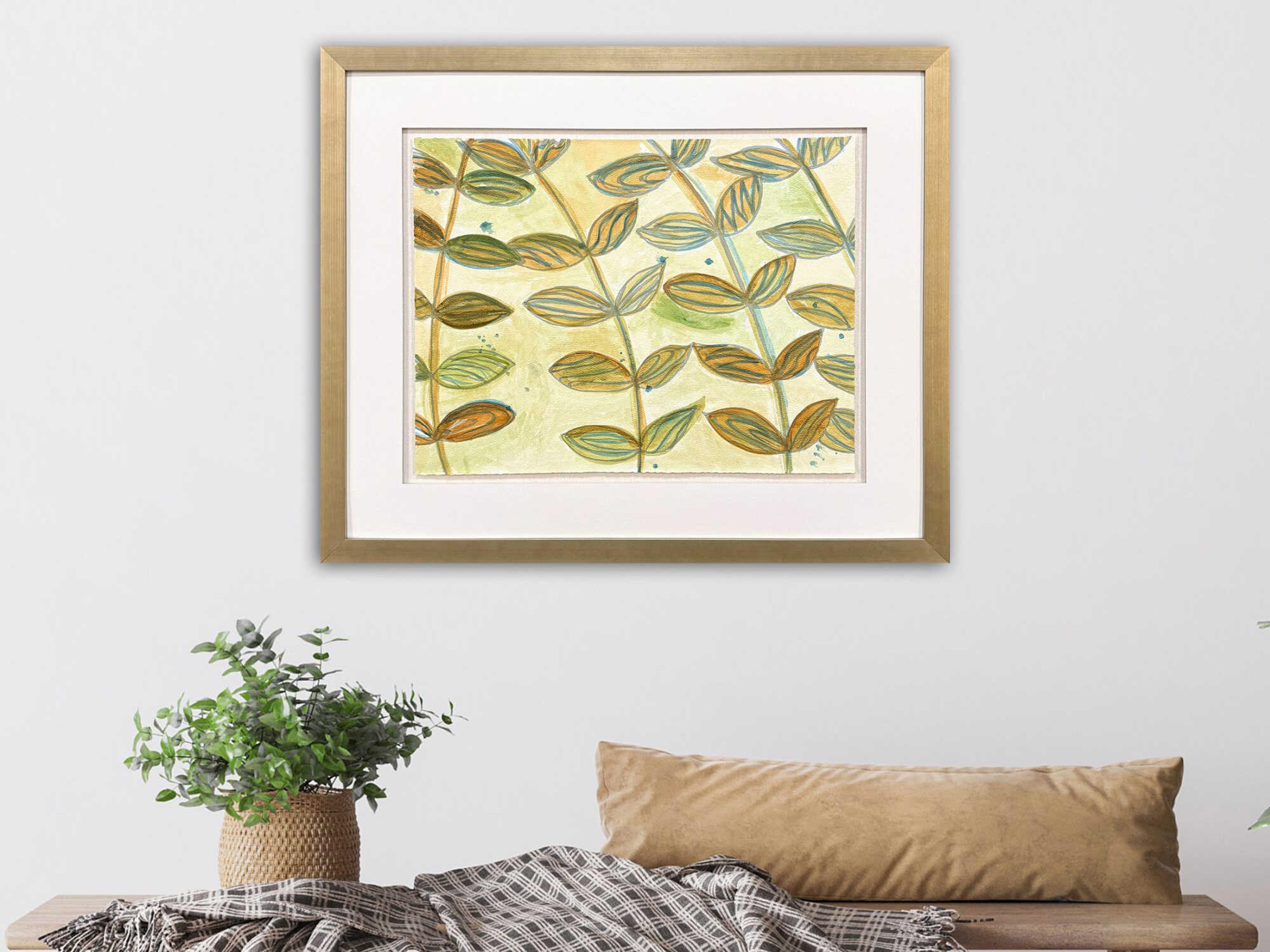 Paragon Florals Shimmering Garden-II Wall Art