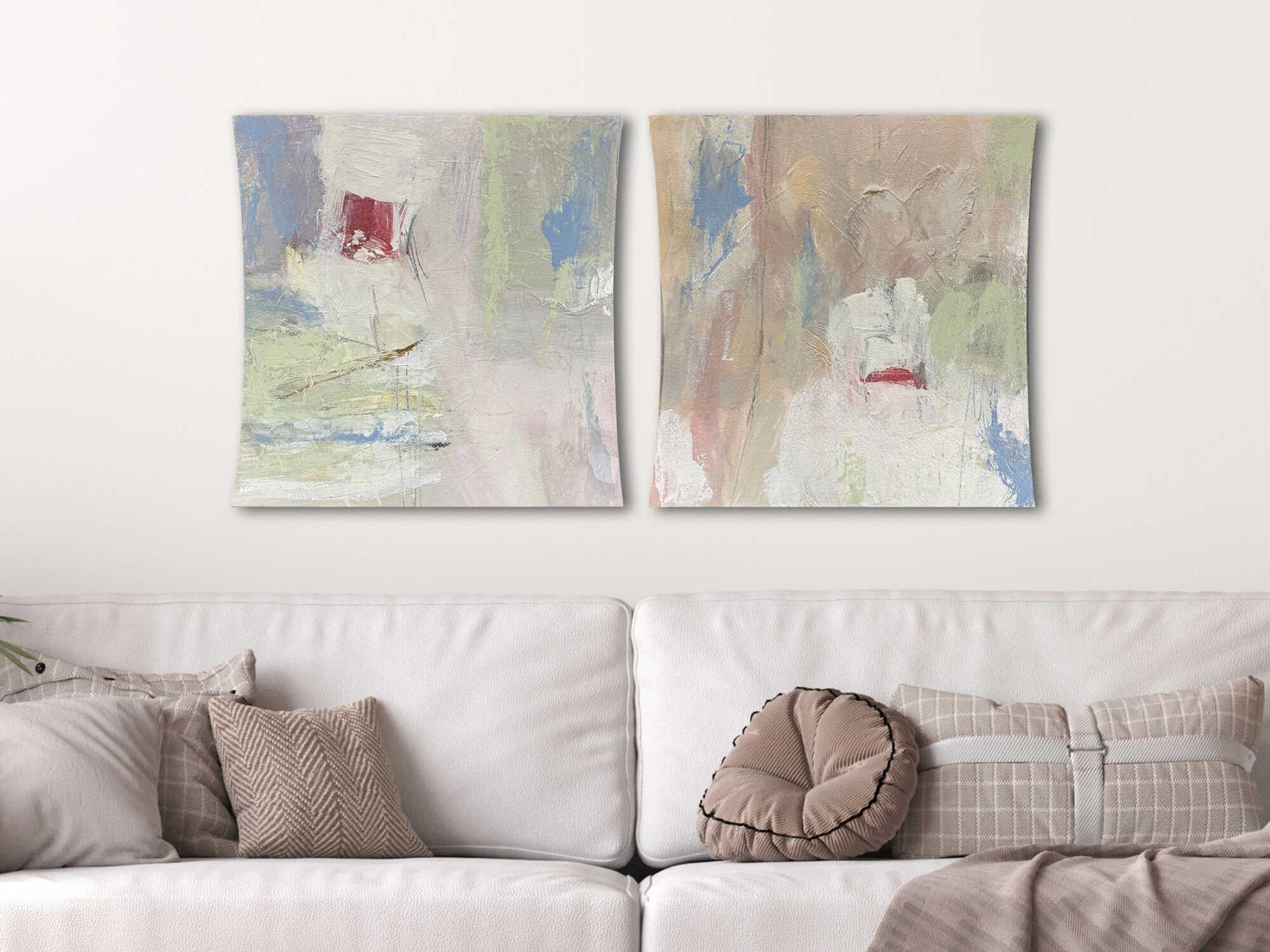 Paragon Abstract Finding Peace-I Wood Wall Art Set of 2