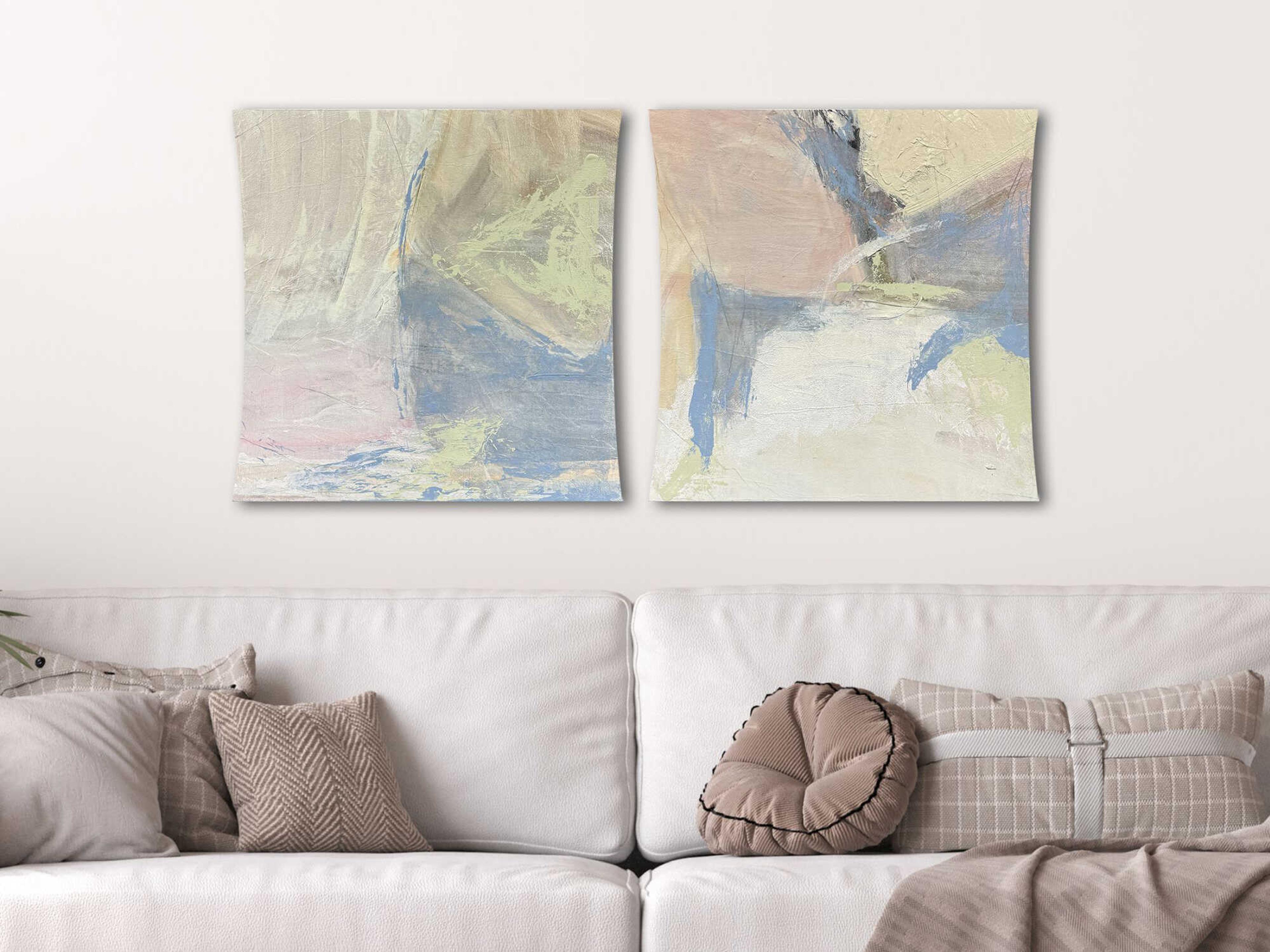 Paragon Abstract Finding Peace-II Wood Wall Art Set of 2