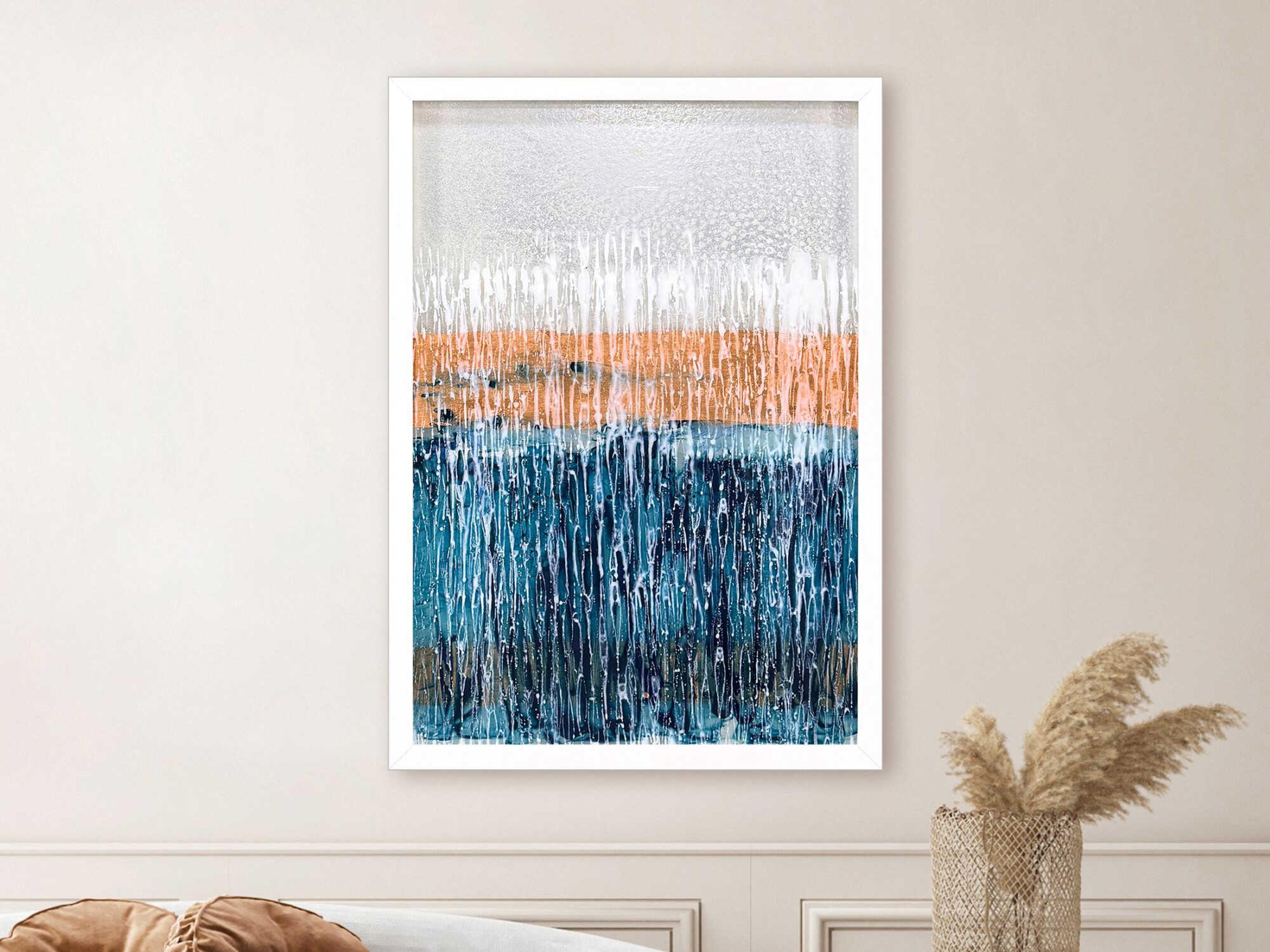 Paragon Abstract Copper Climber-II Wall Art