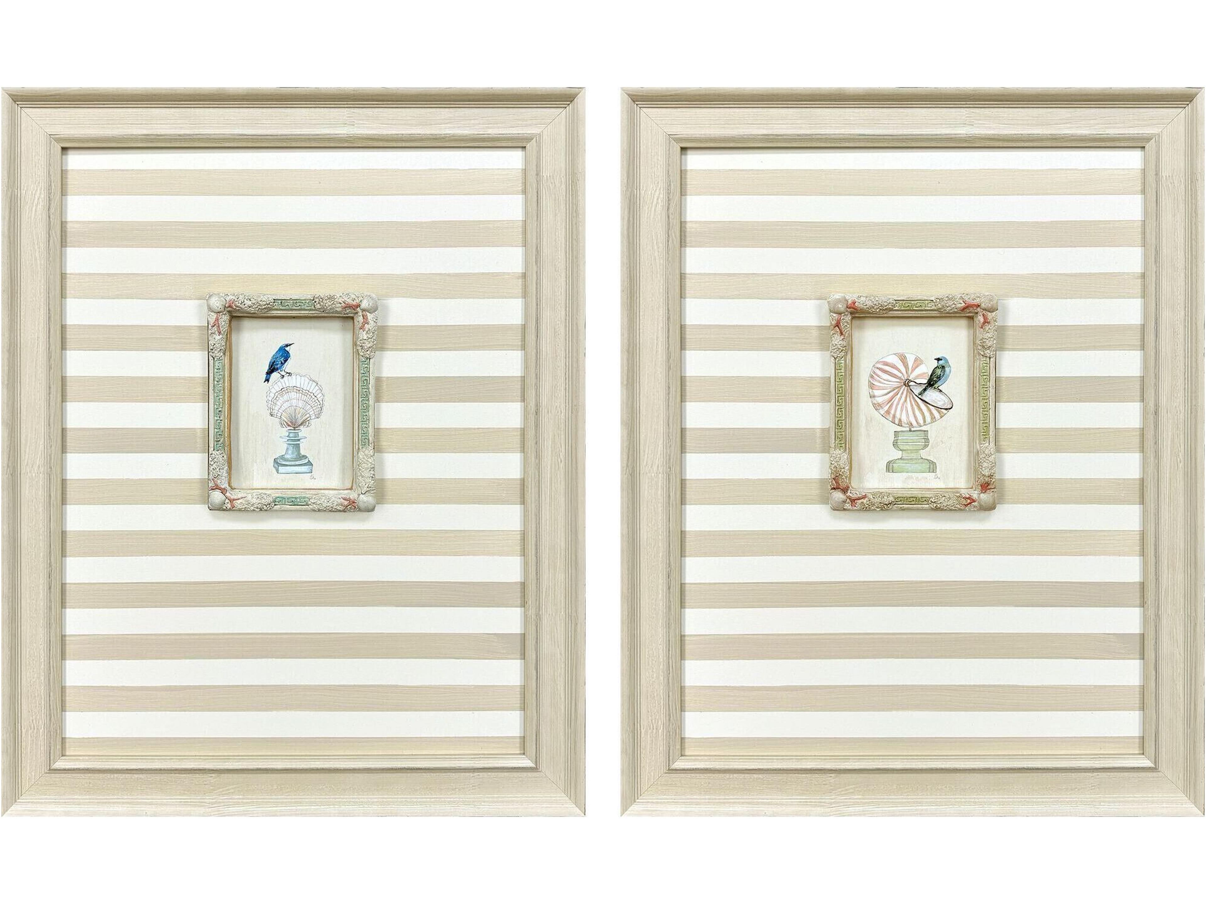 Paragon Underwater Collage I Framed Art - Set of 2