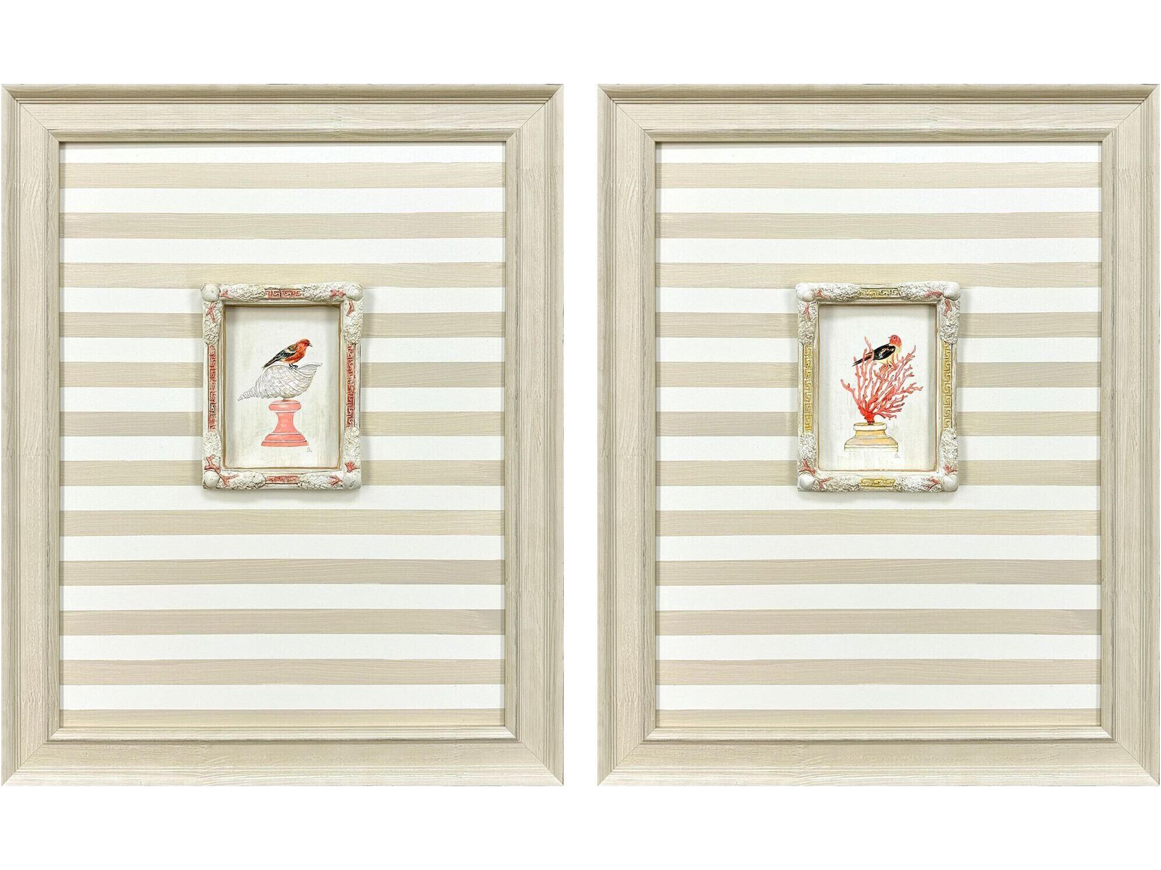 Underwater Collage II Framed Art - Set of 2