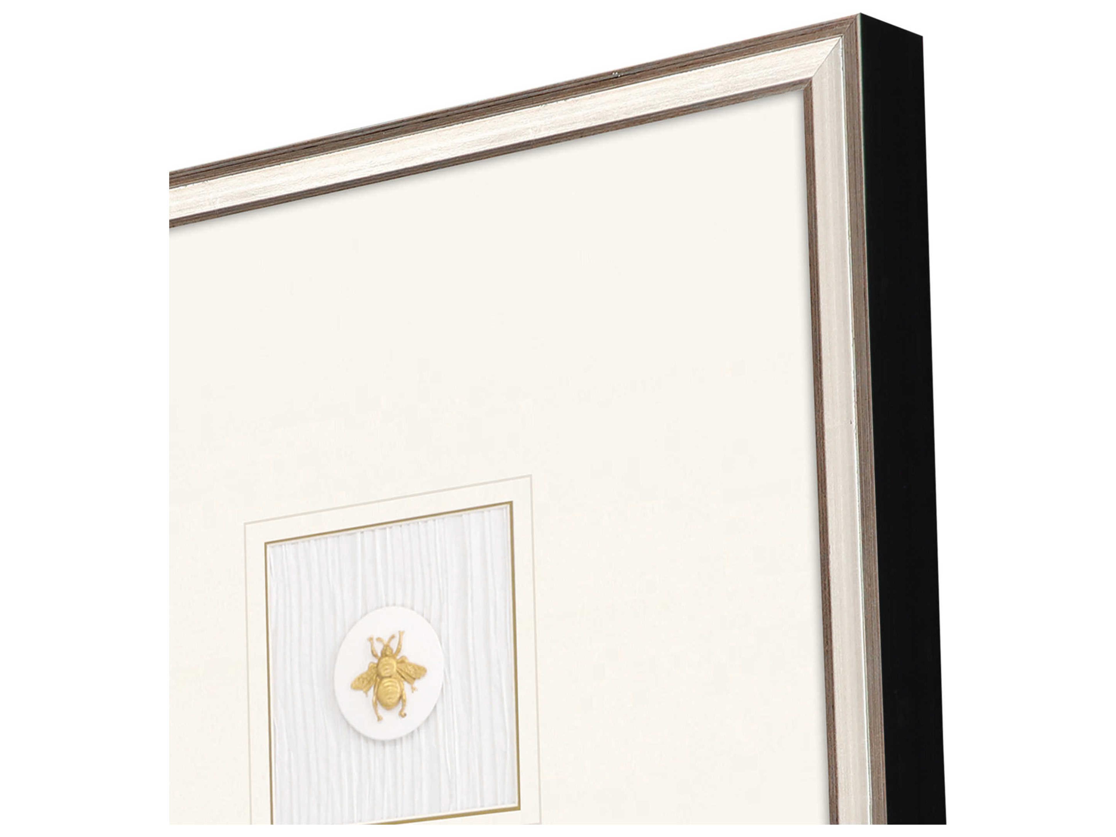 Paragon Animals Black Insect Intaglio-I Wall Art Set of 2