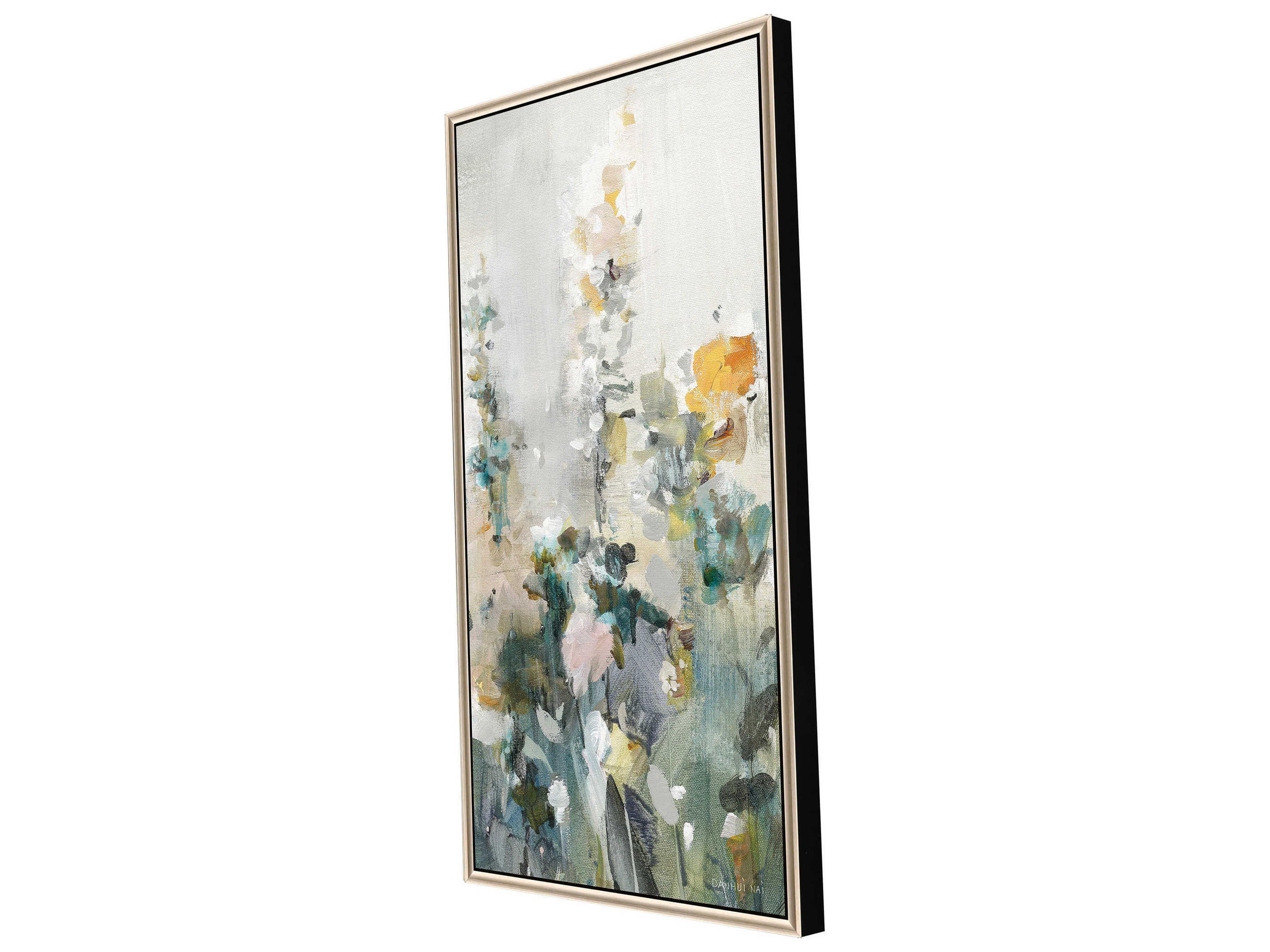 Paragon Florals Pink Rustic Garden-I Canvas Wall Art