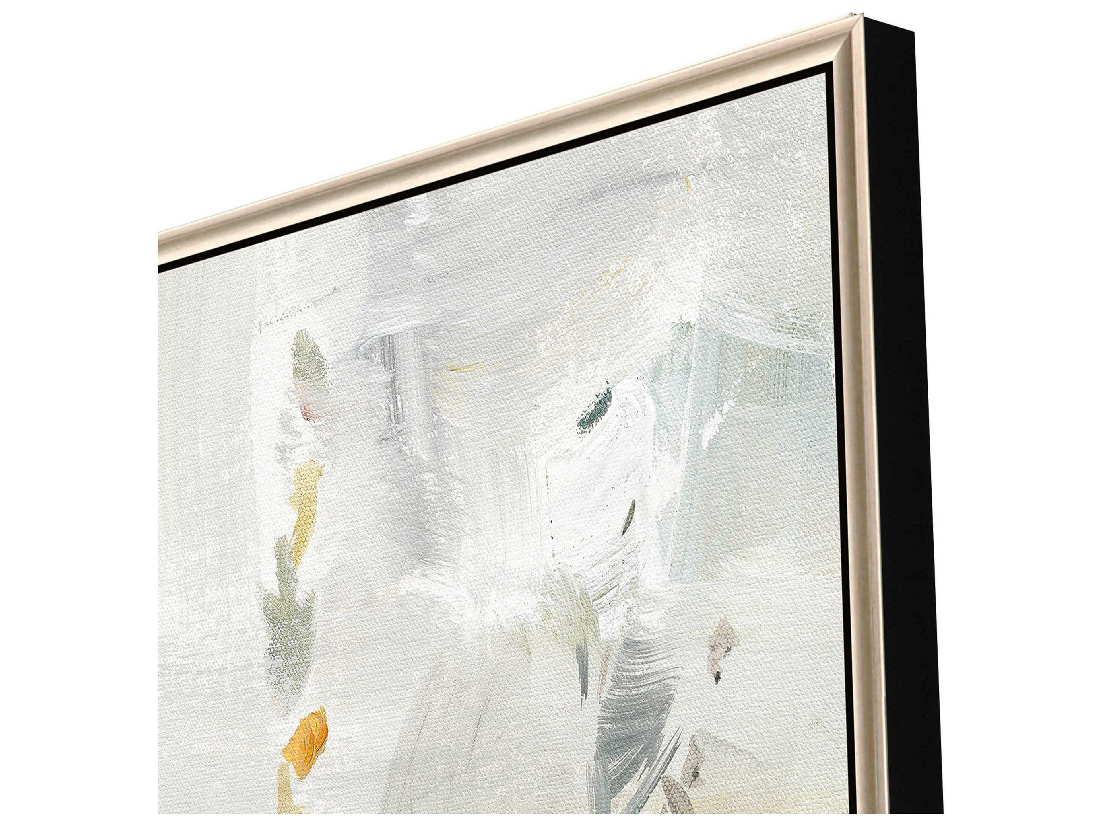 Paragon Florals Gray Rustic Garden-II Canvas Wall Art