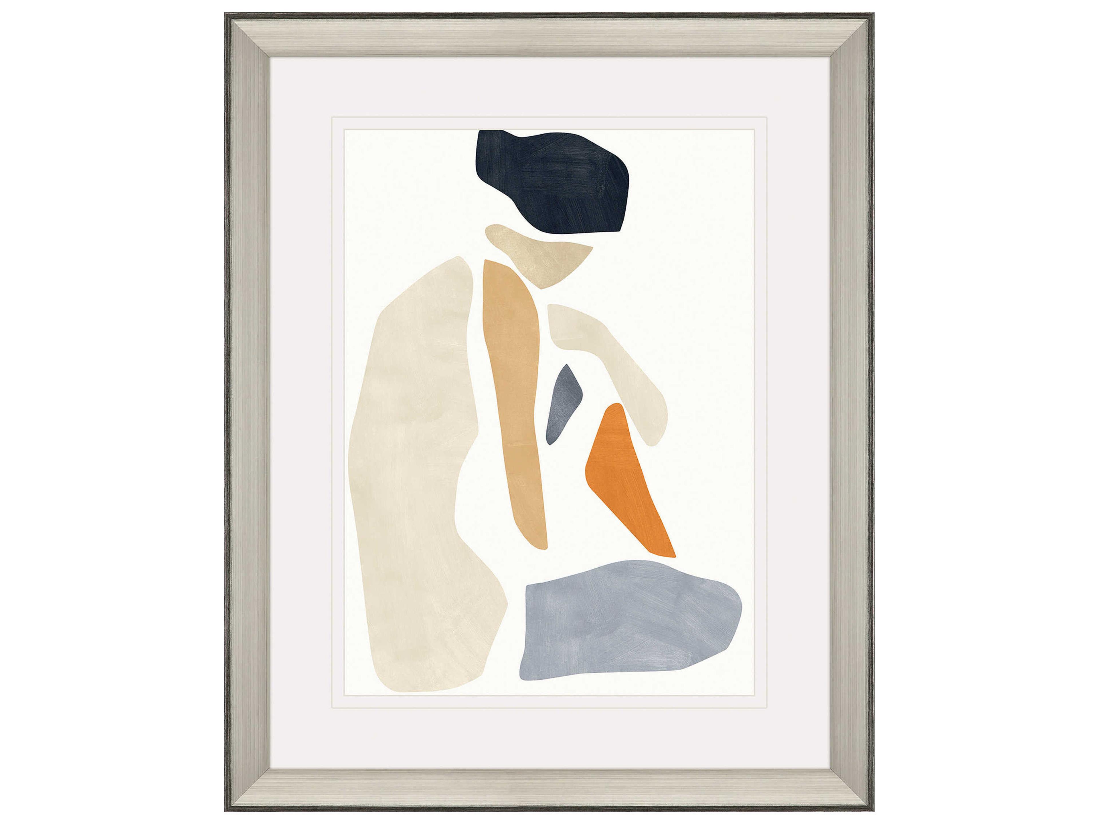 Silhouette Blocks Poise Wall Art