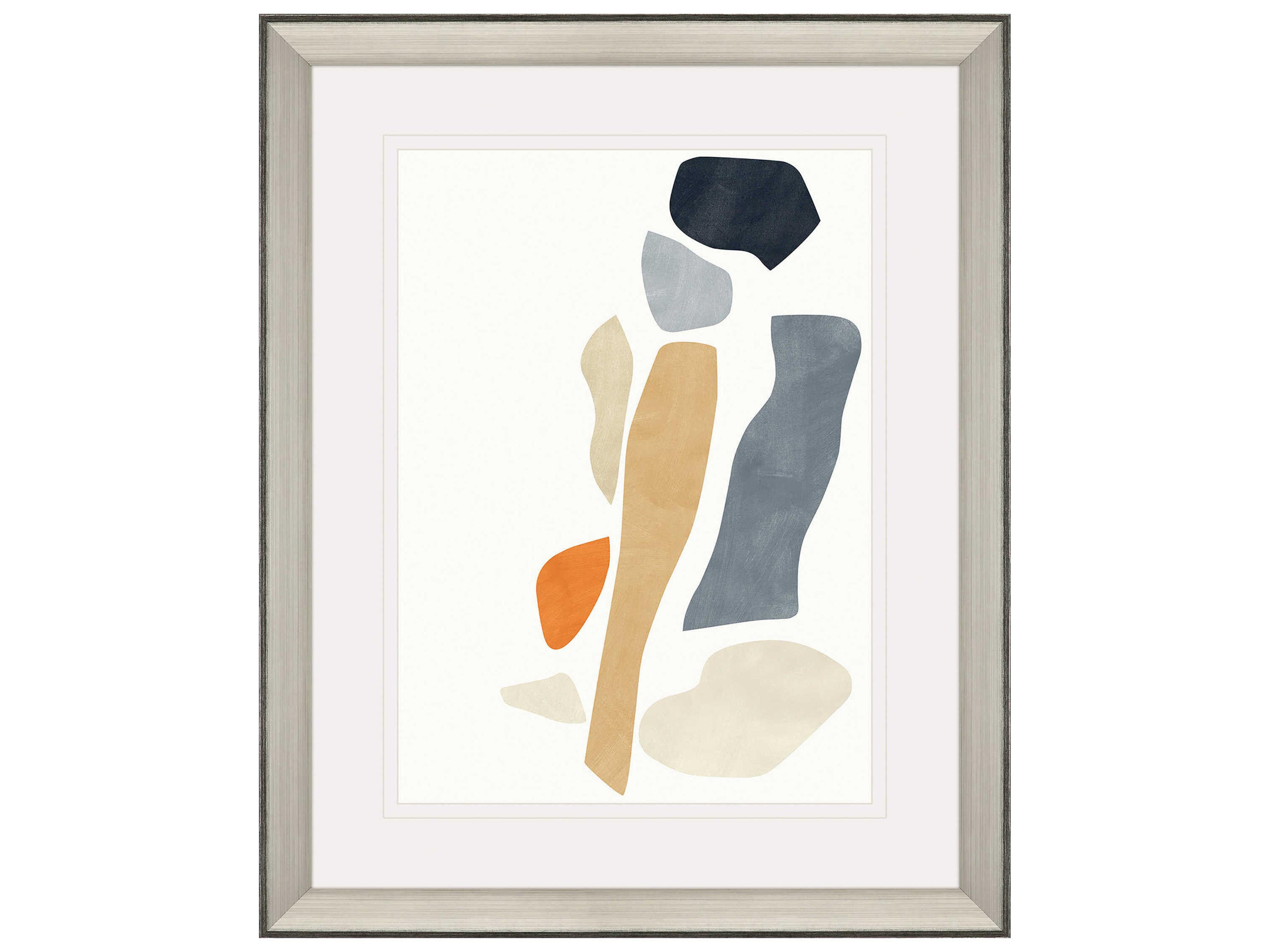 Silhouette Blocks Reflect Wall Art