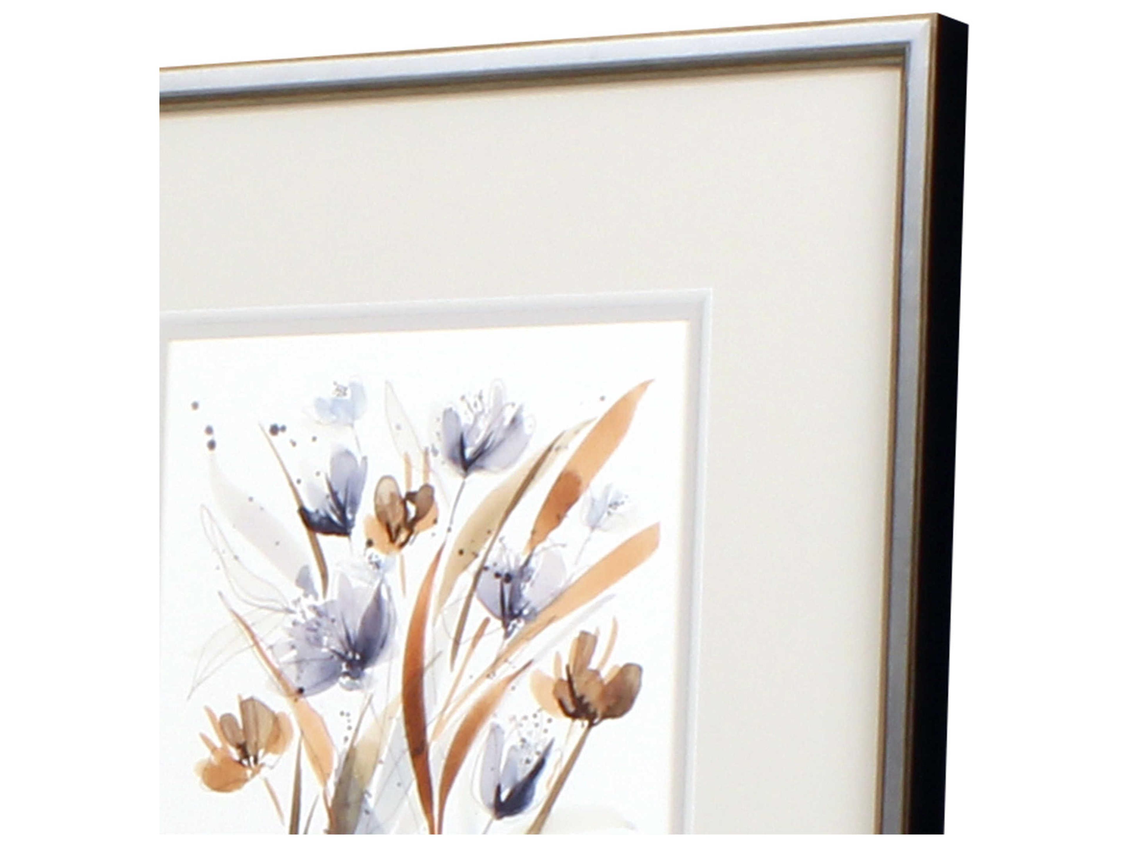 Paragon Coastal Blooms Wall Art Set of 2