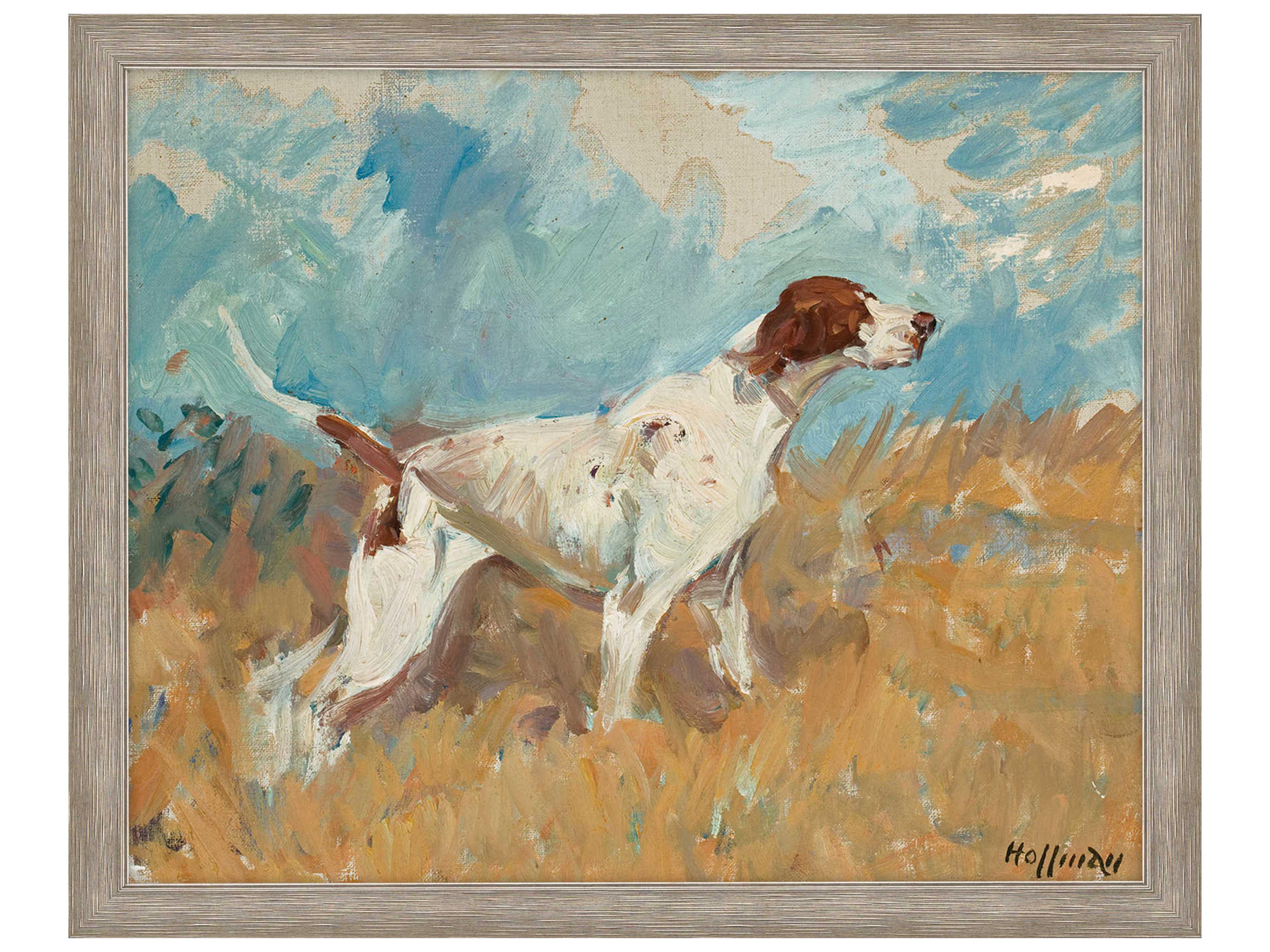 Paragon English Setter on Watch Wall Art