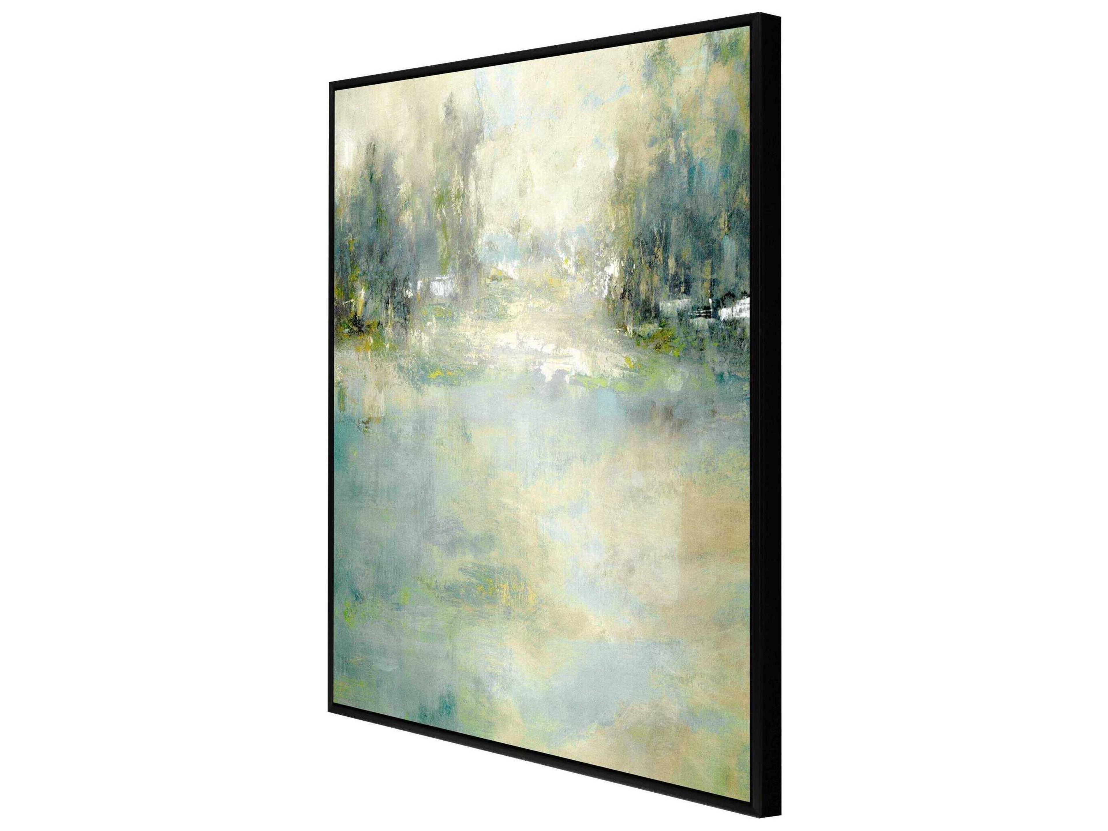 Paragon Waterside Overcast Canvas Wall Art