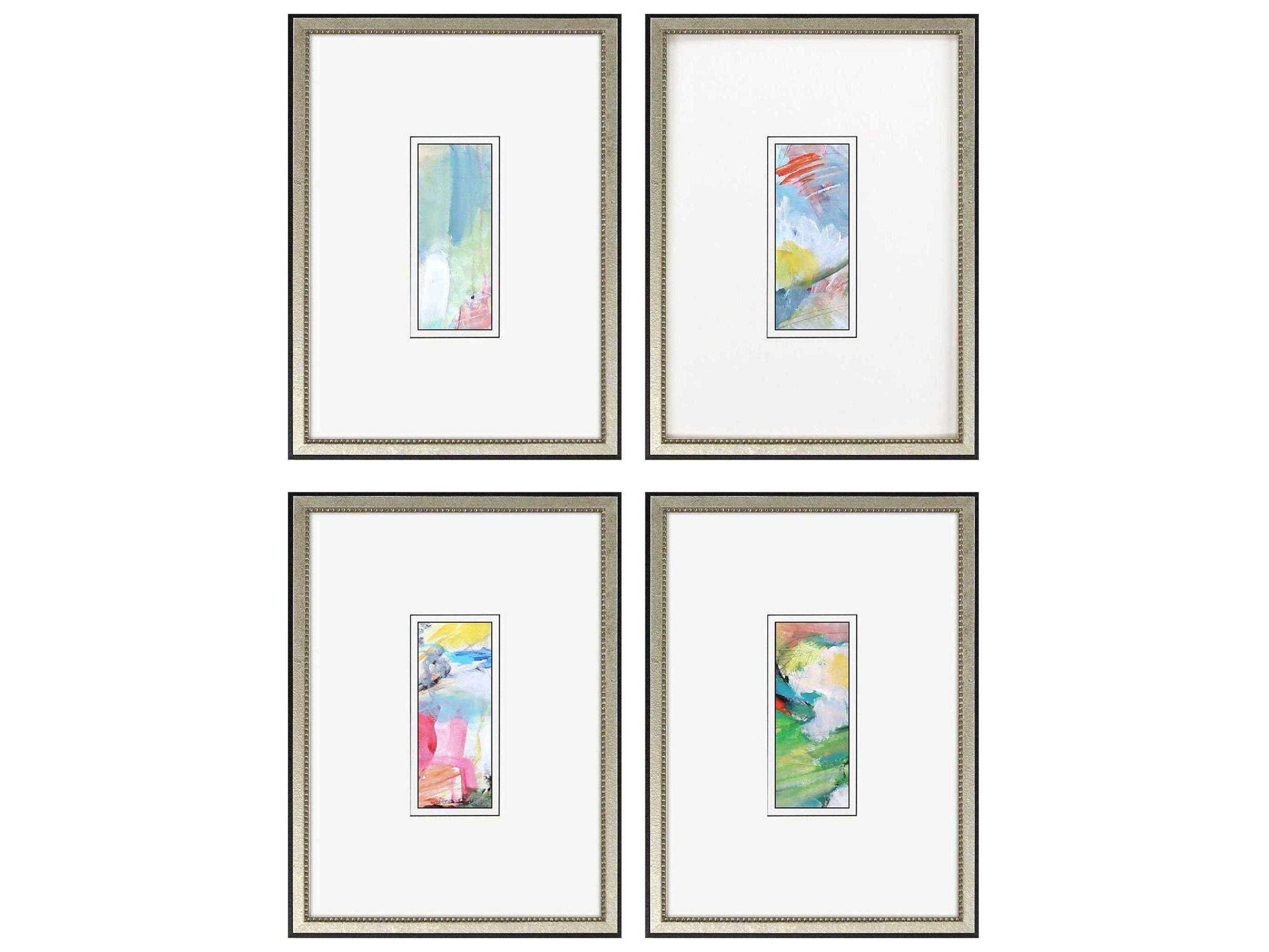 Abstract Homecoming-I Wall Art Set of 4