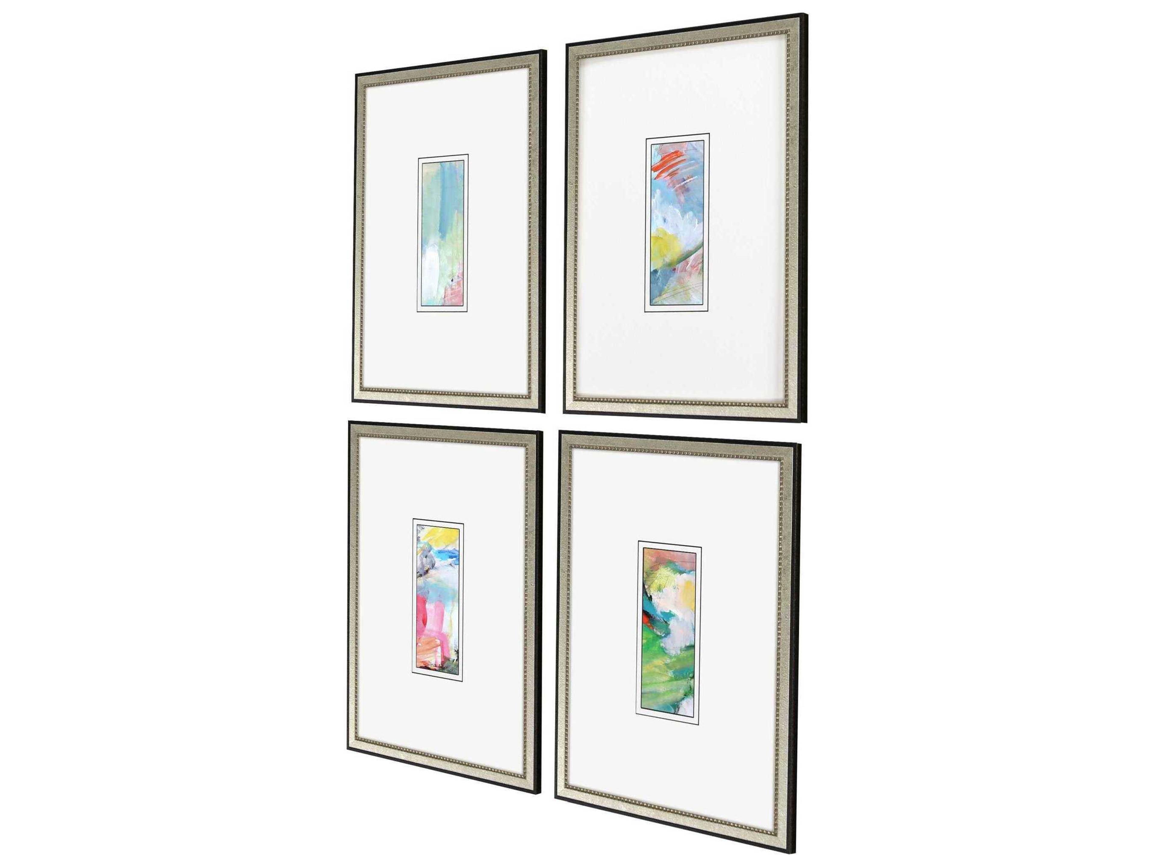 Paragon Abstract Homecoming-I Wall Art Set of 4