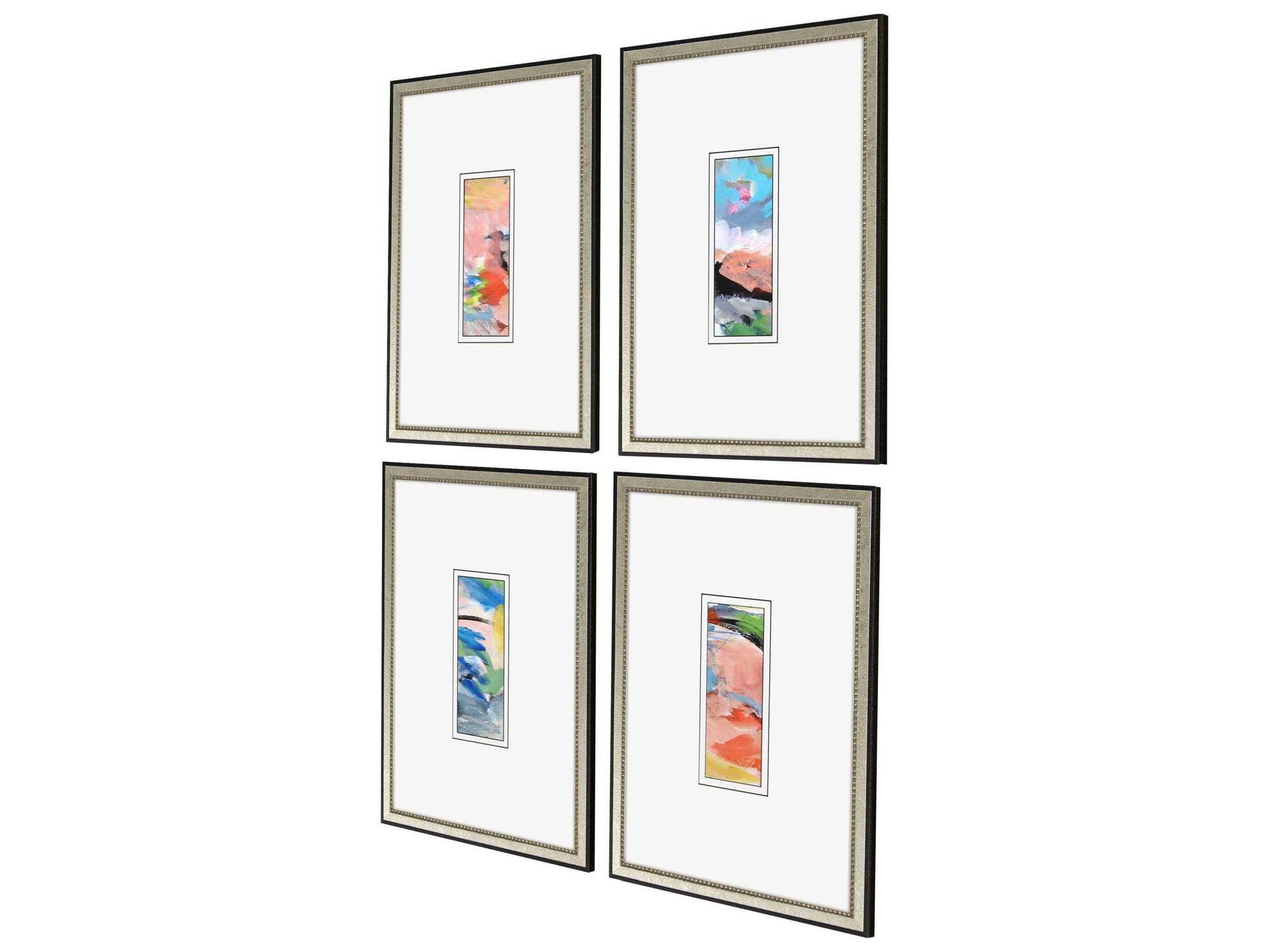 Paragon Abstract Homecoming-II Wall Art Set of 4