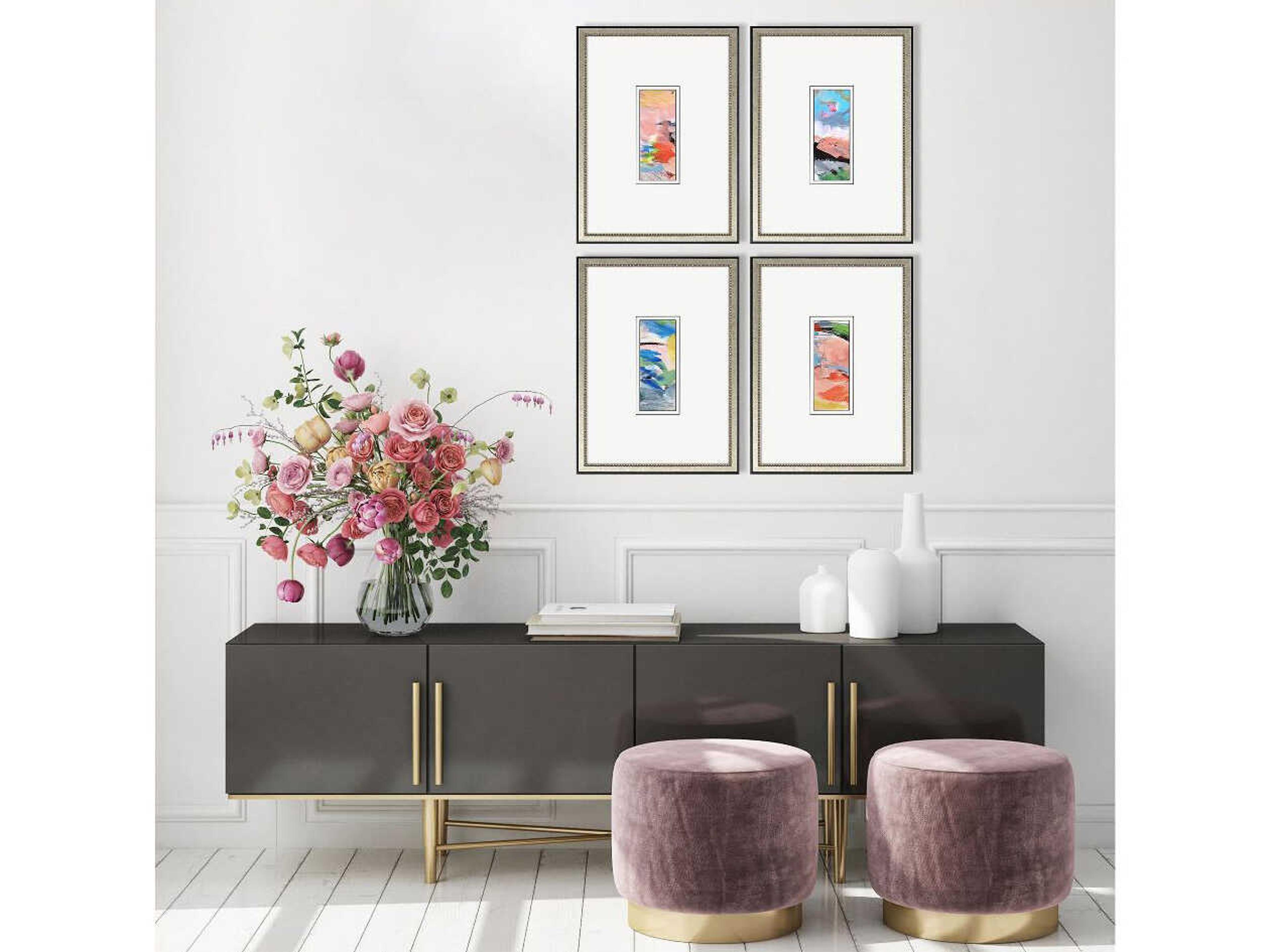 Paragon Abstract Homecoming-II Wall Art Set of 4