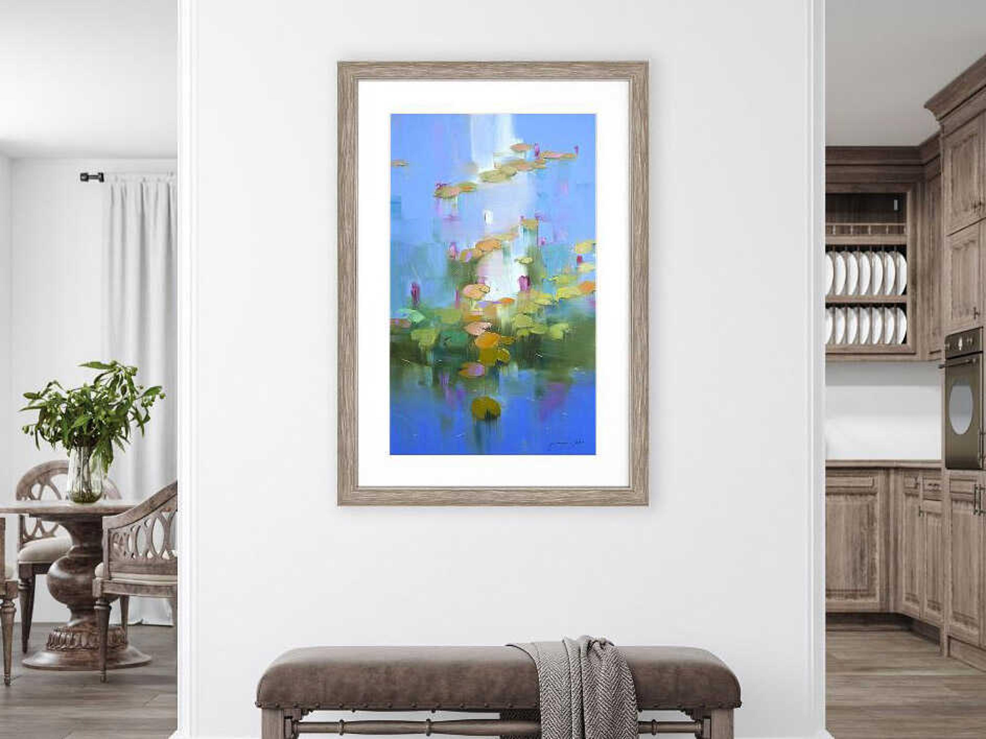 Paragon Waterside Water Lilies Wall Art