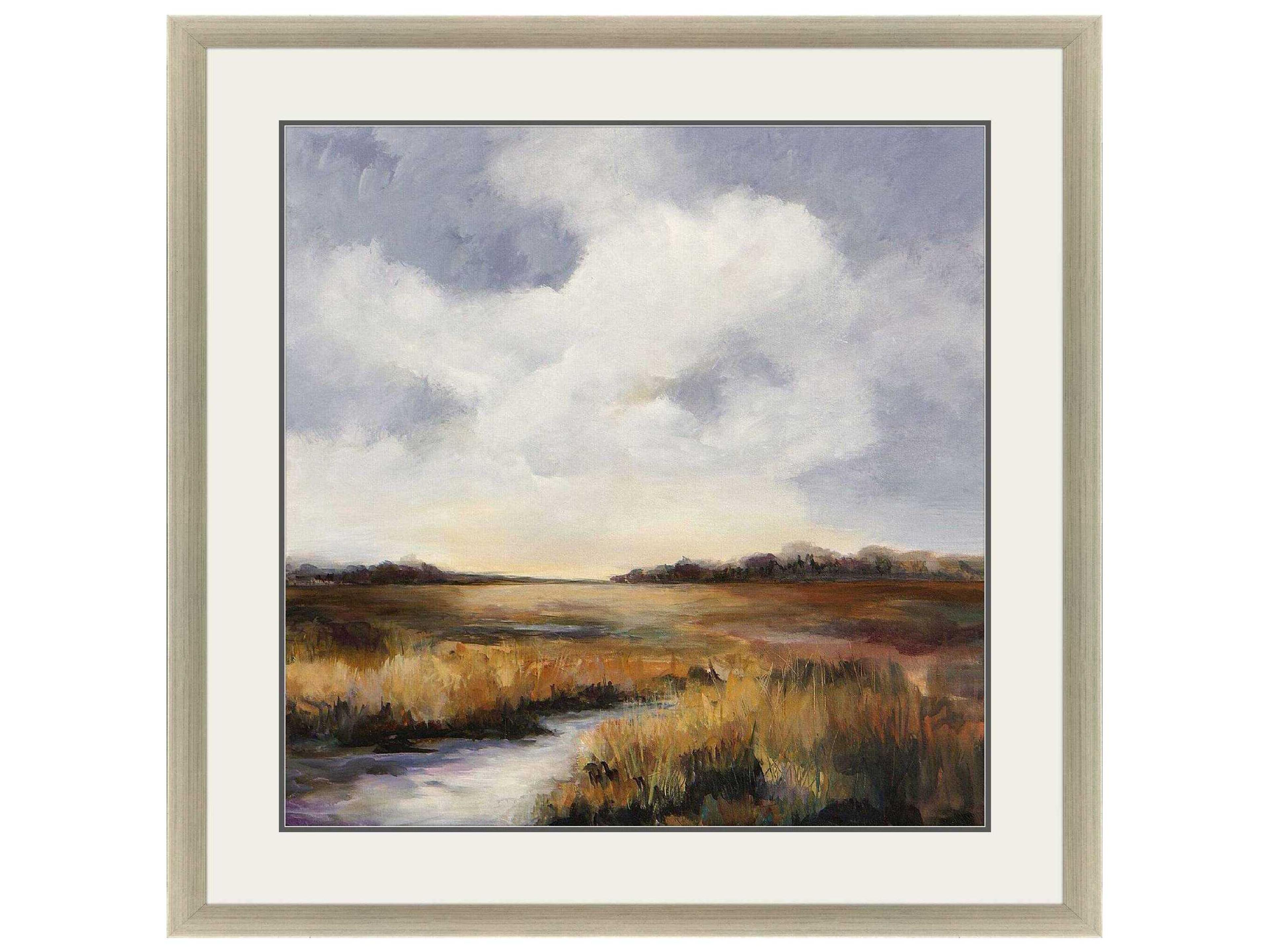 Waterside Amber Morn Wall Art