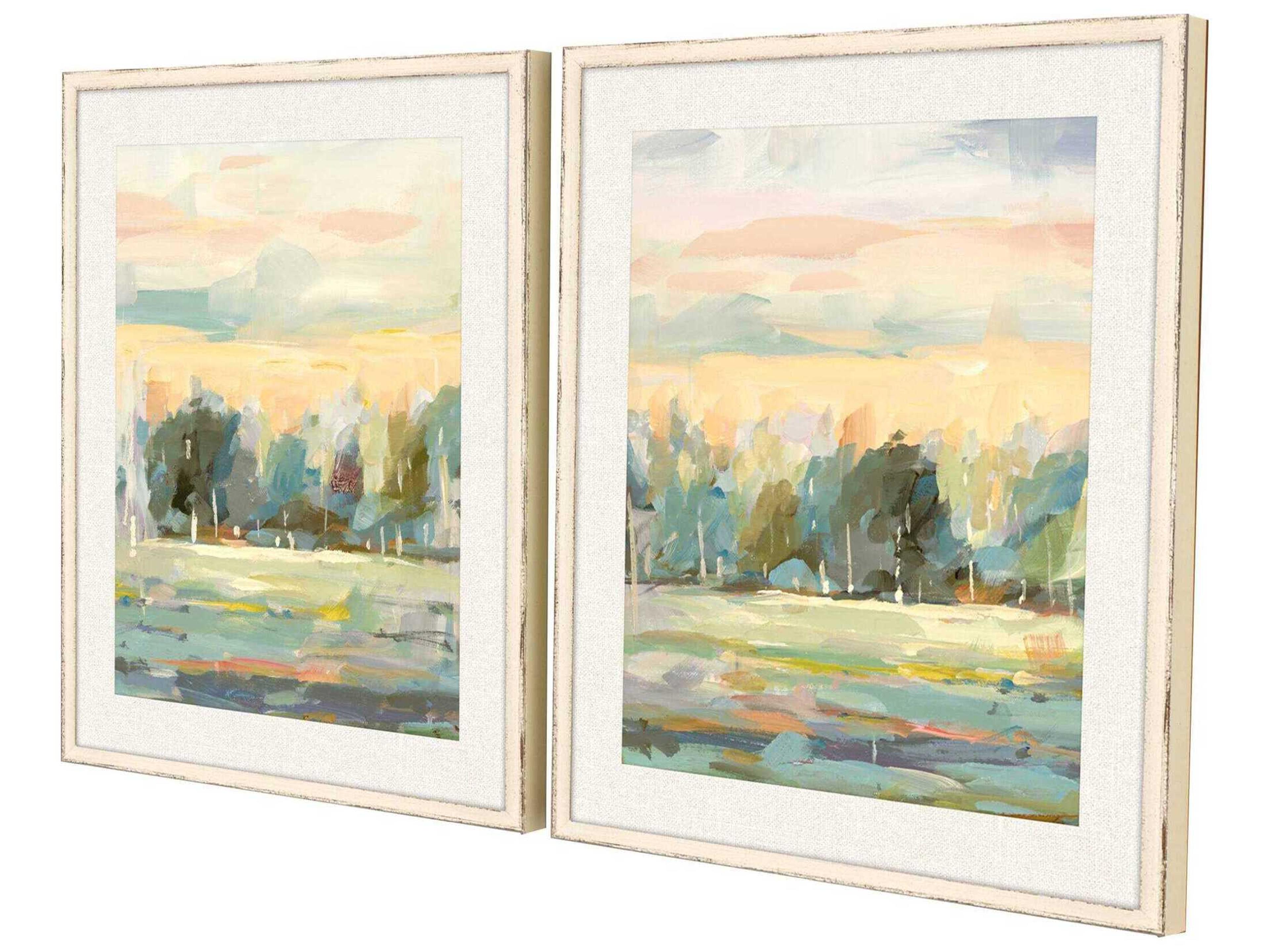 Paragon Landscapes Forest Glow Wall Art Set of 2