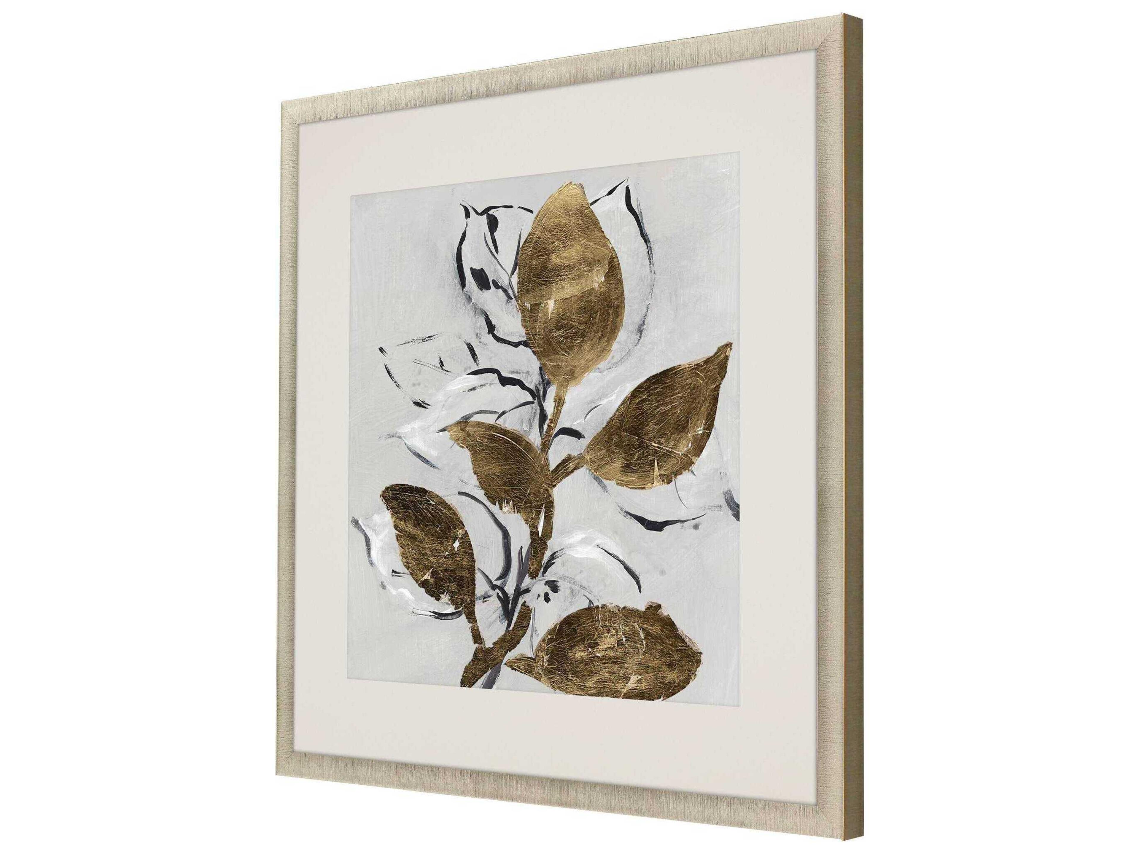Paragon Florals Golden Floral-II Wall Art