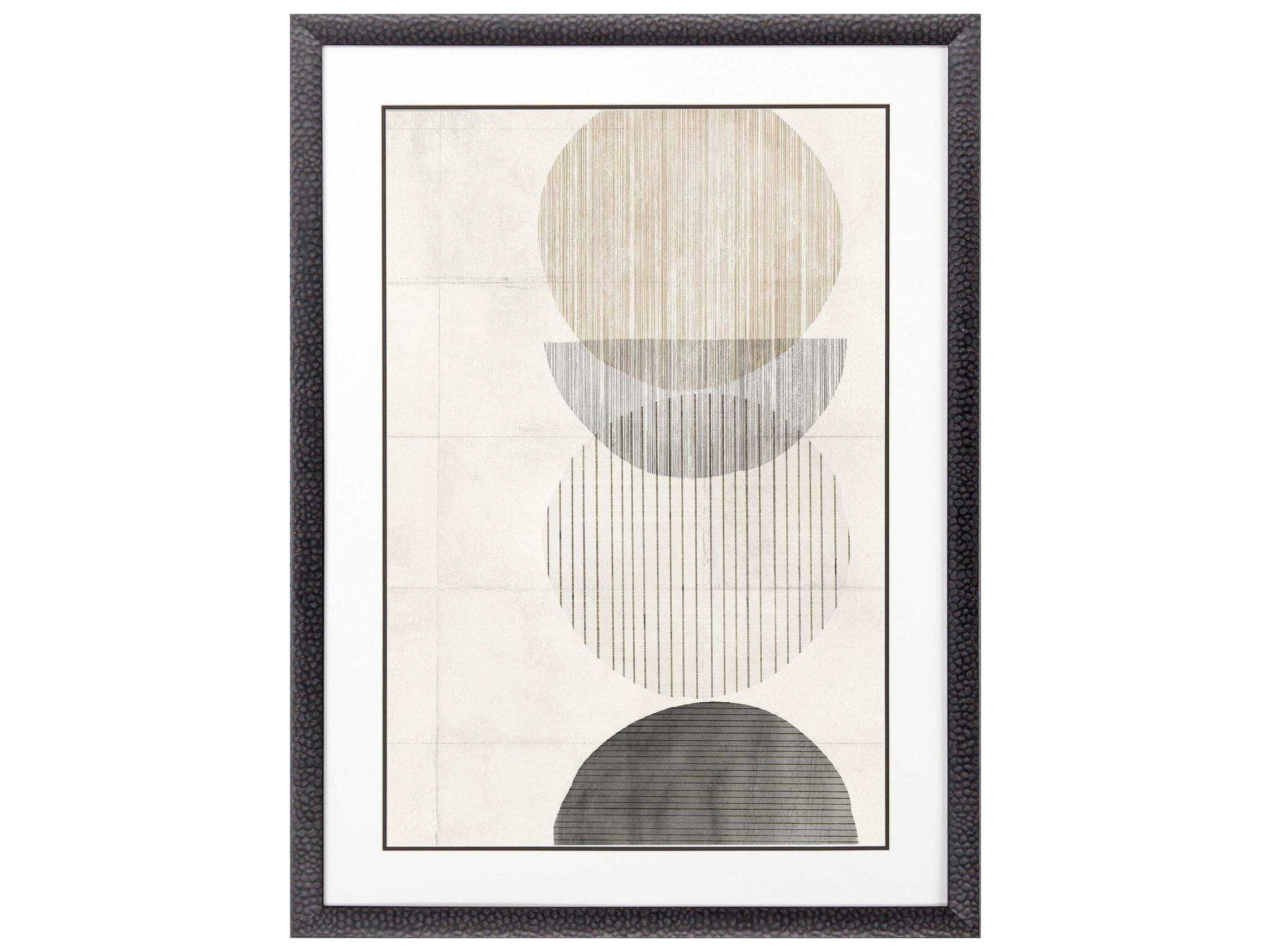 Paragon Abstract Stitched Spheres-I Wall Art