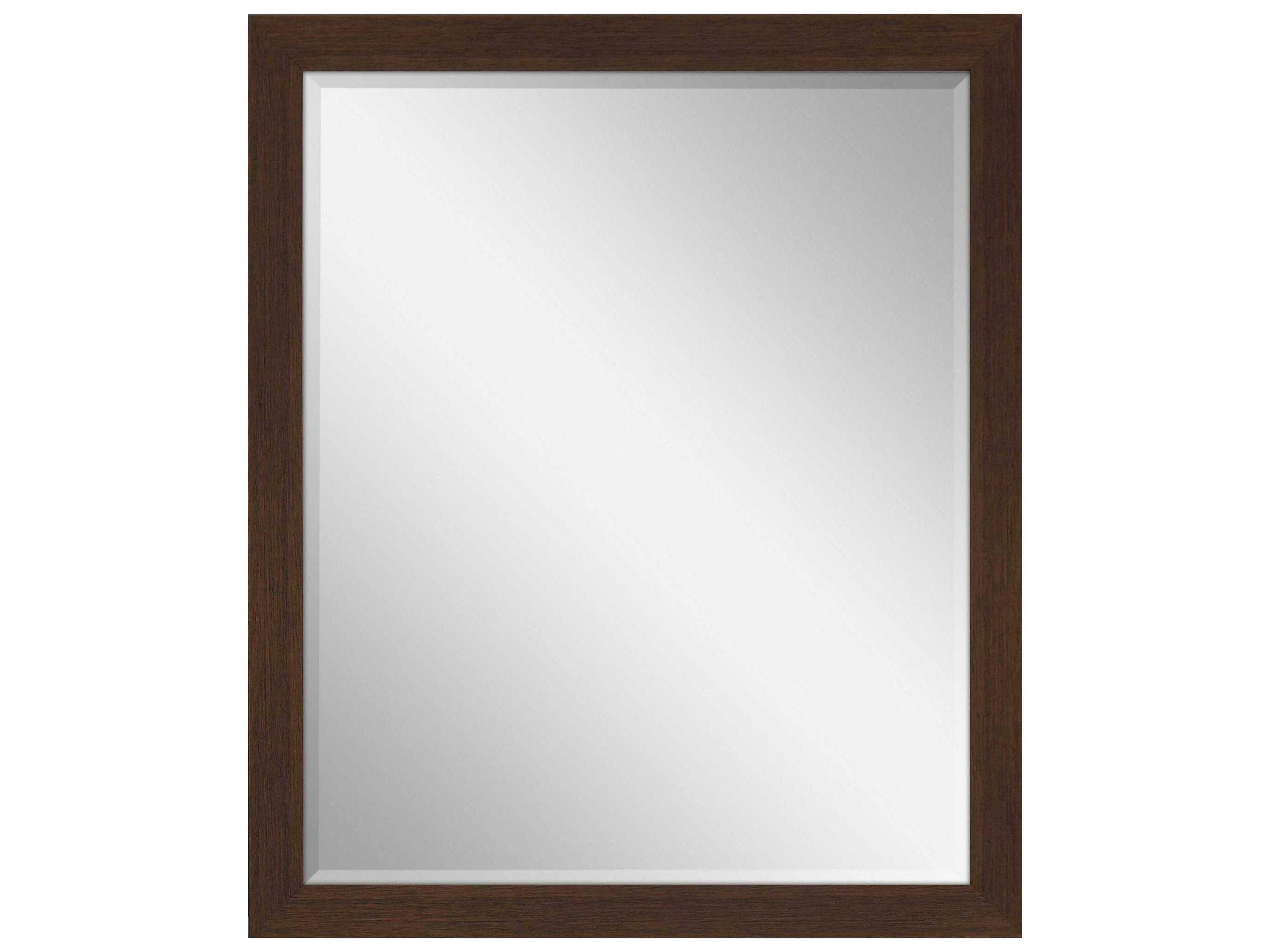 Paragon Brown Rectangular Wall Mirror