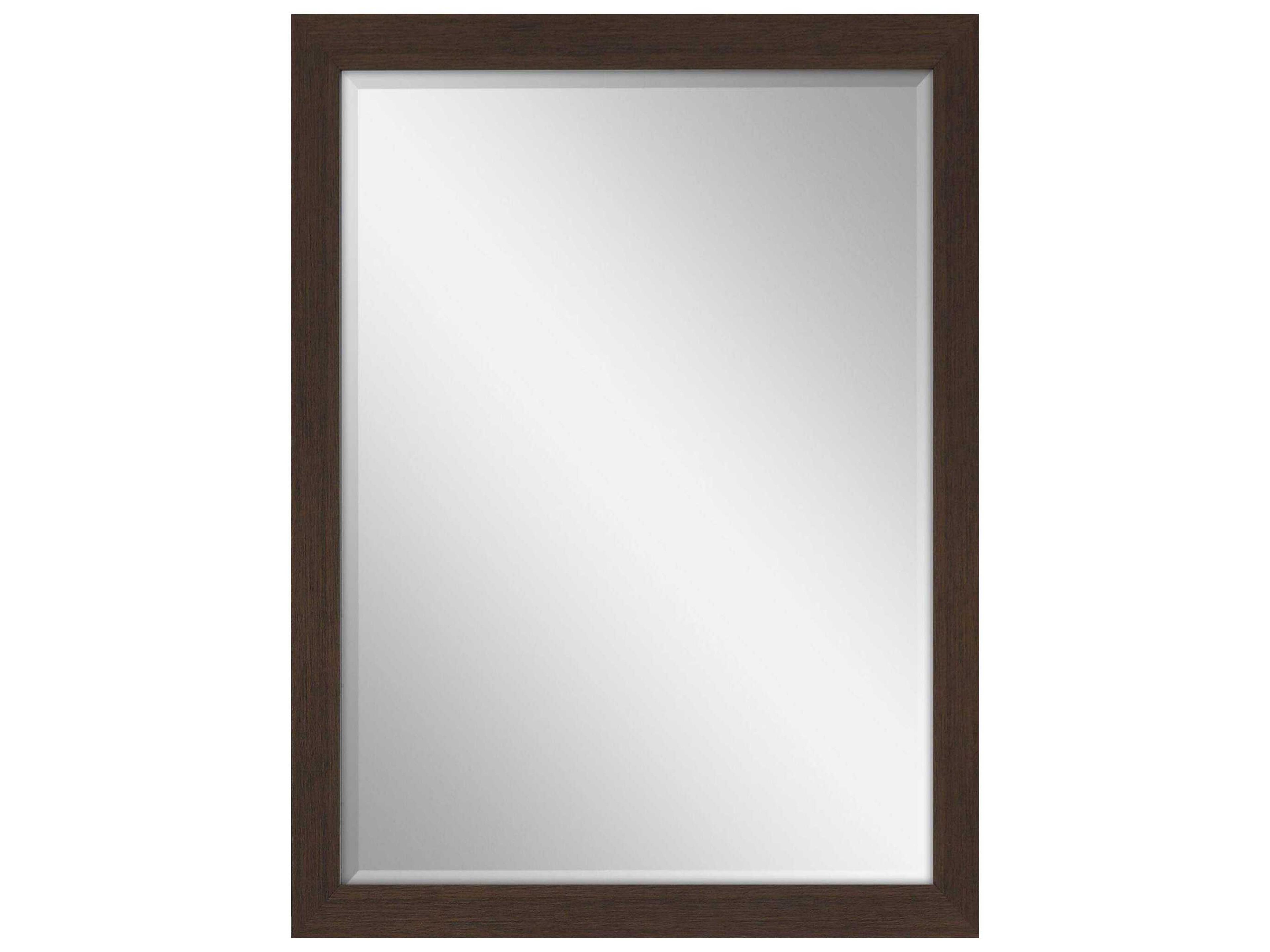 Paragon Brown Rectangular Wall Mirror