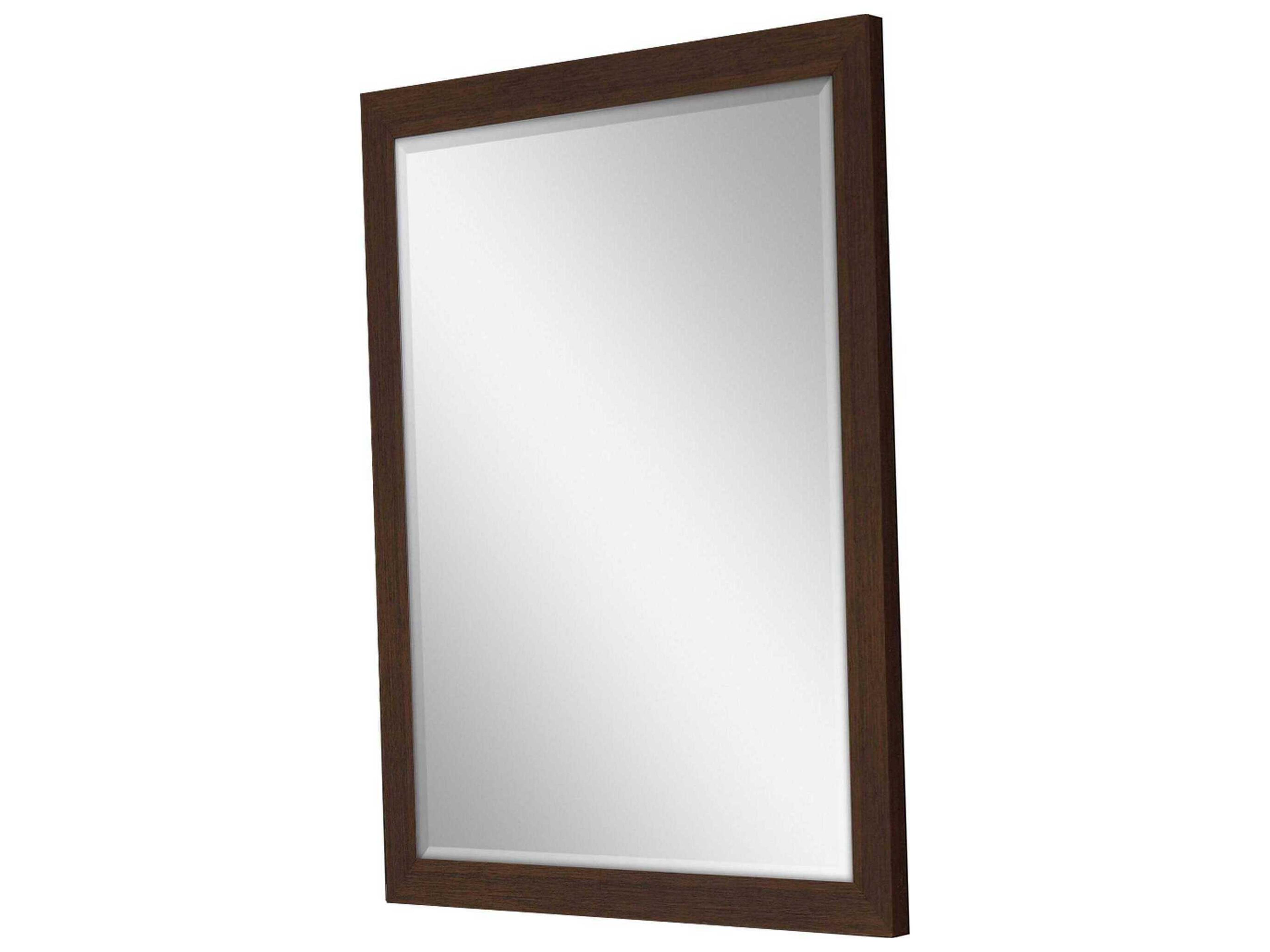 Paragon Brown Rectangular Wall Mirror