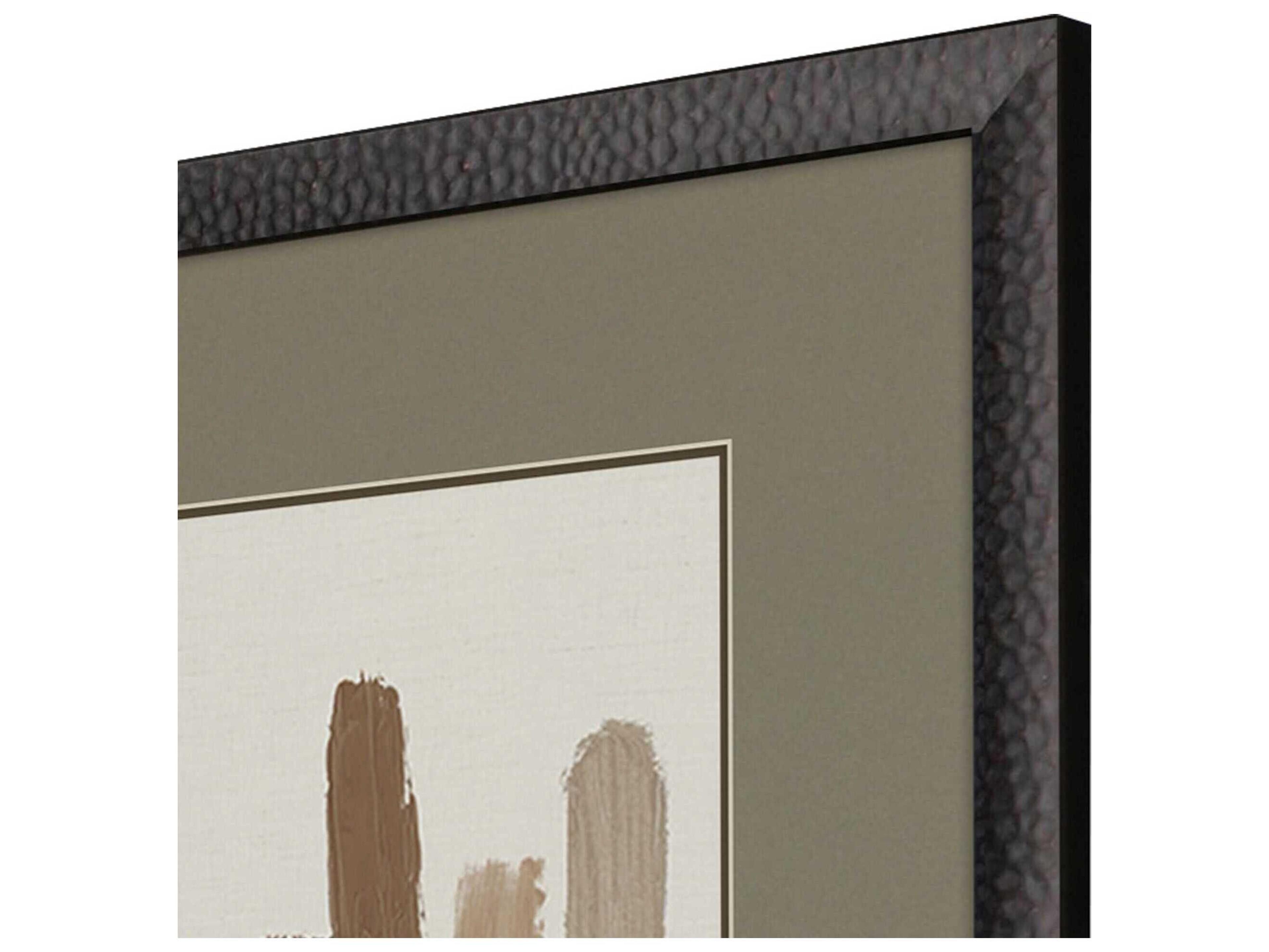 Paragon Abstract Strokes in Brown-I Wall Art