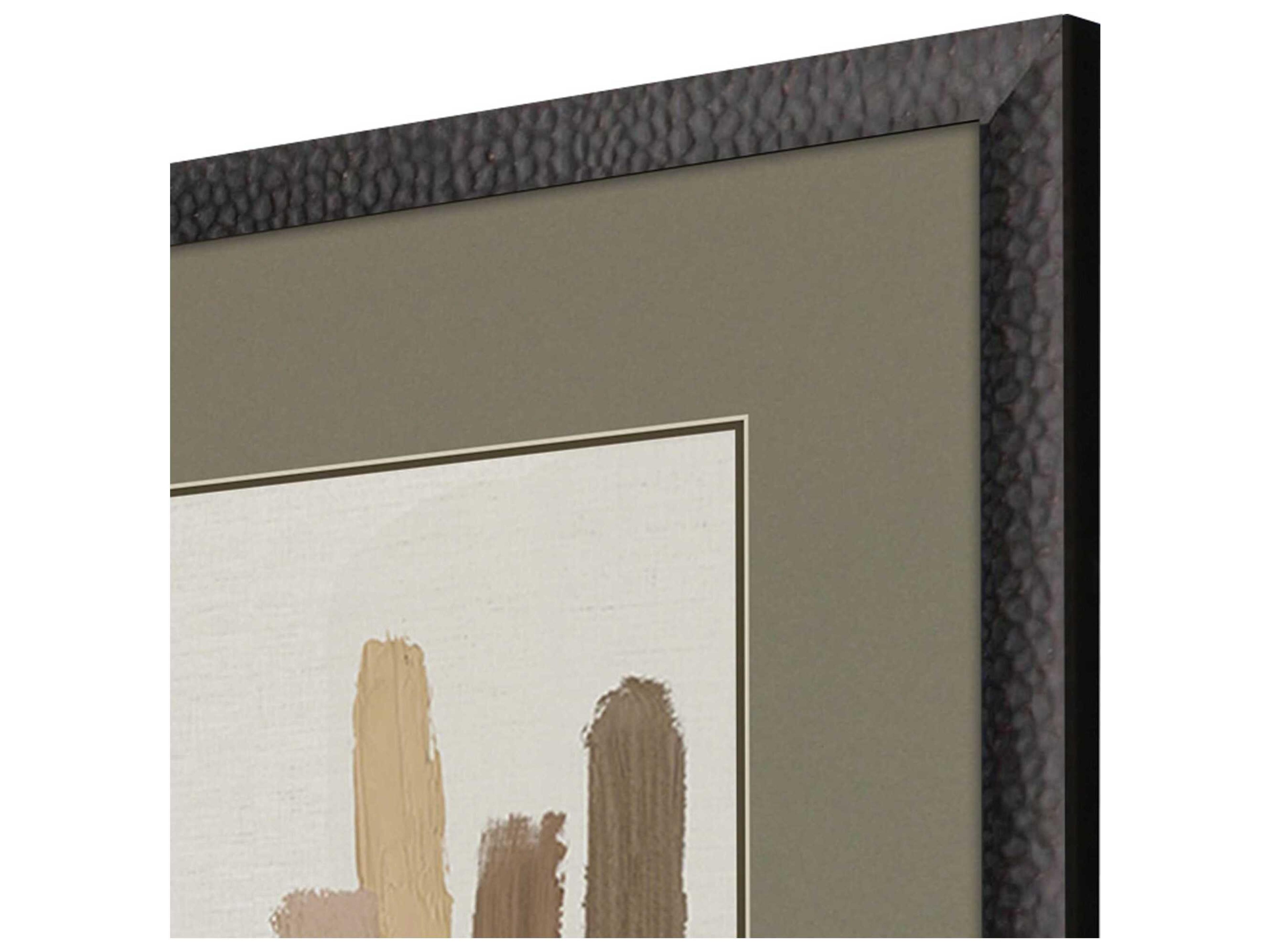 Paragon Abstract Strokes in Brown-II Wall Art