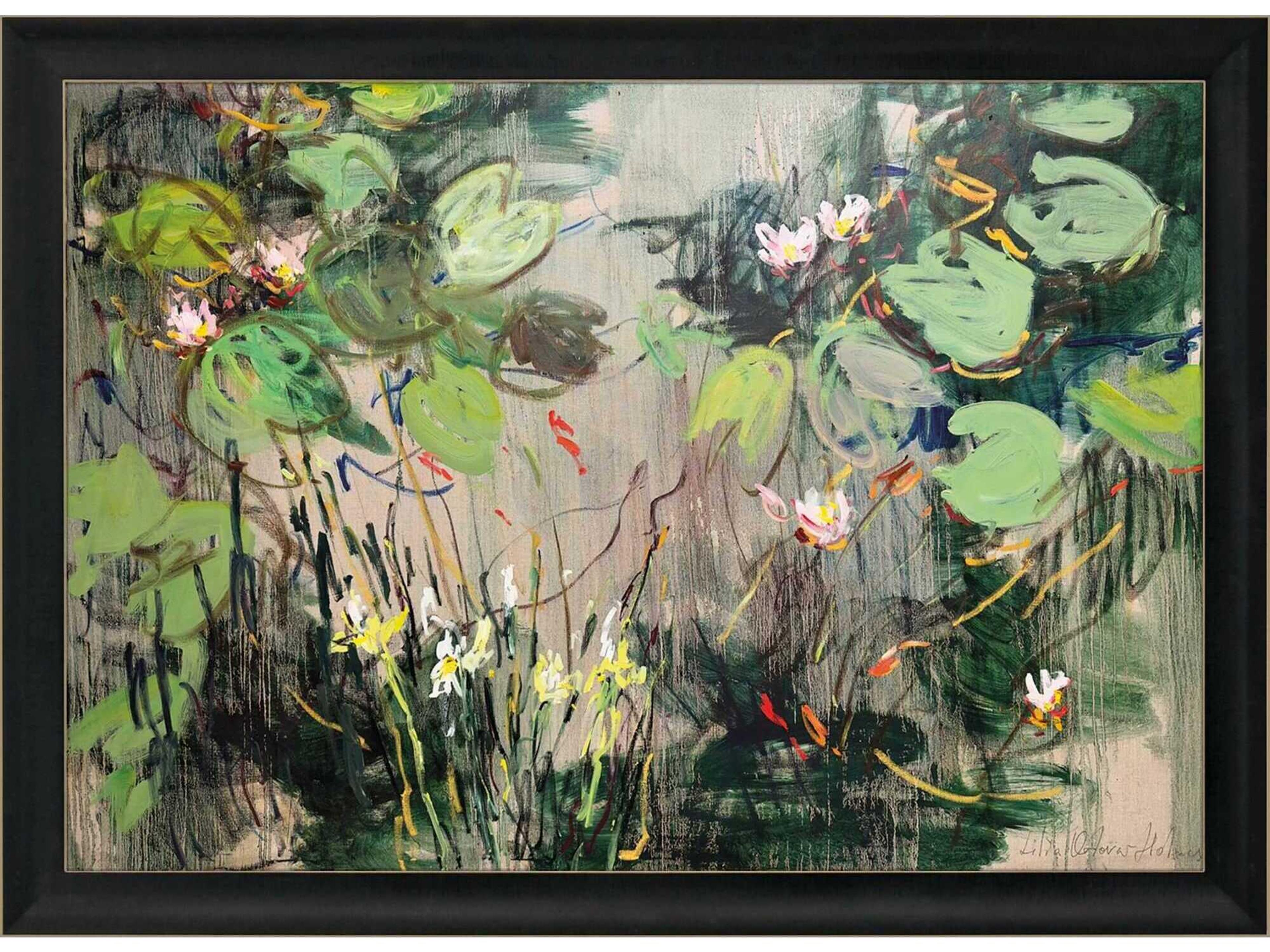 Paragon Waterside Water Lilies, Summer Pond Wall Art