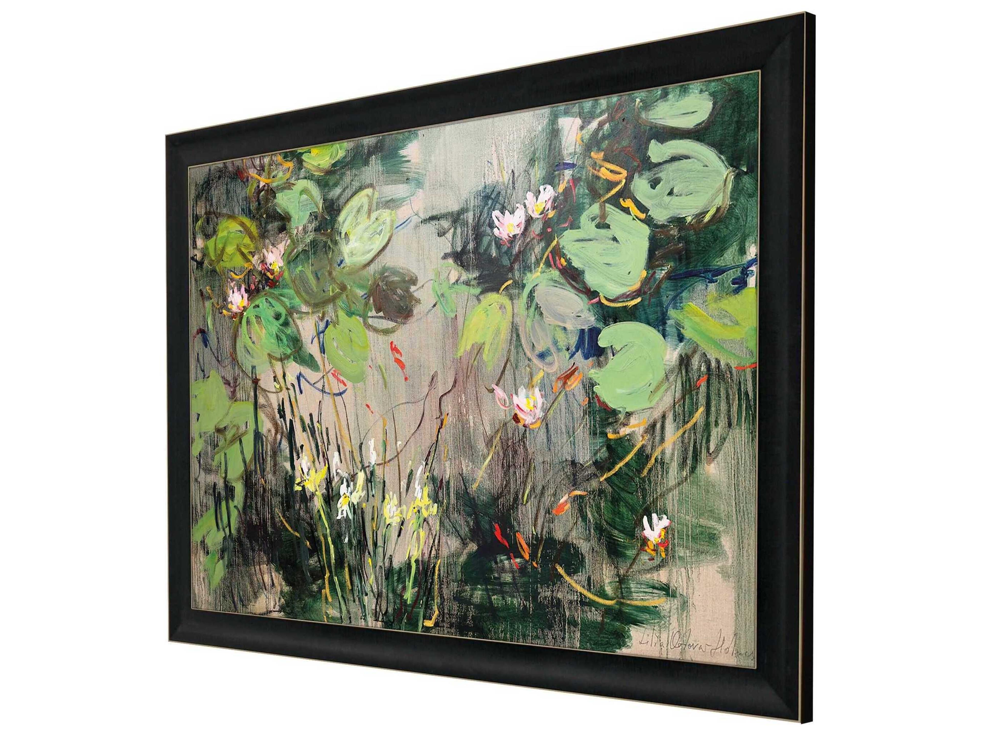 Paragon Waterside Water Lilies, Summer Pond Wall Art