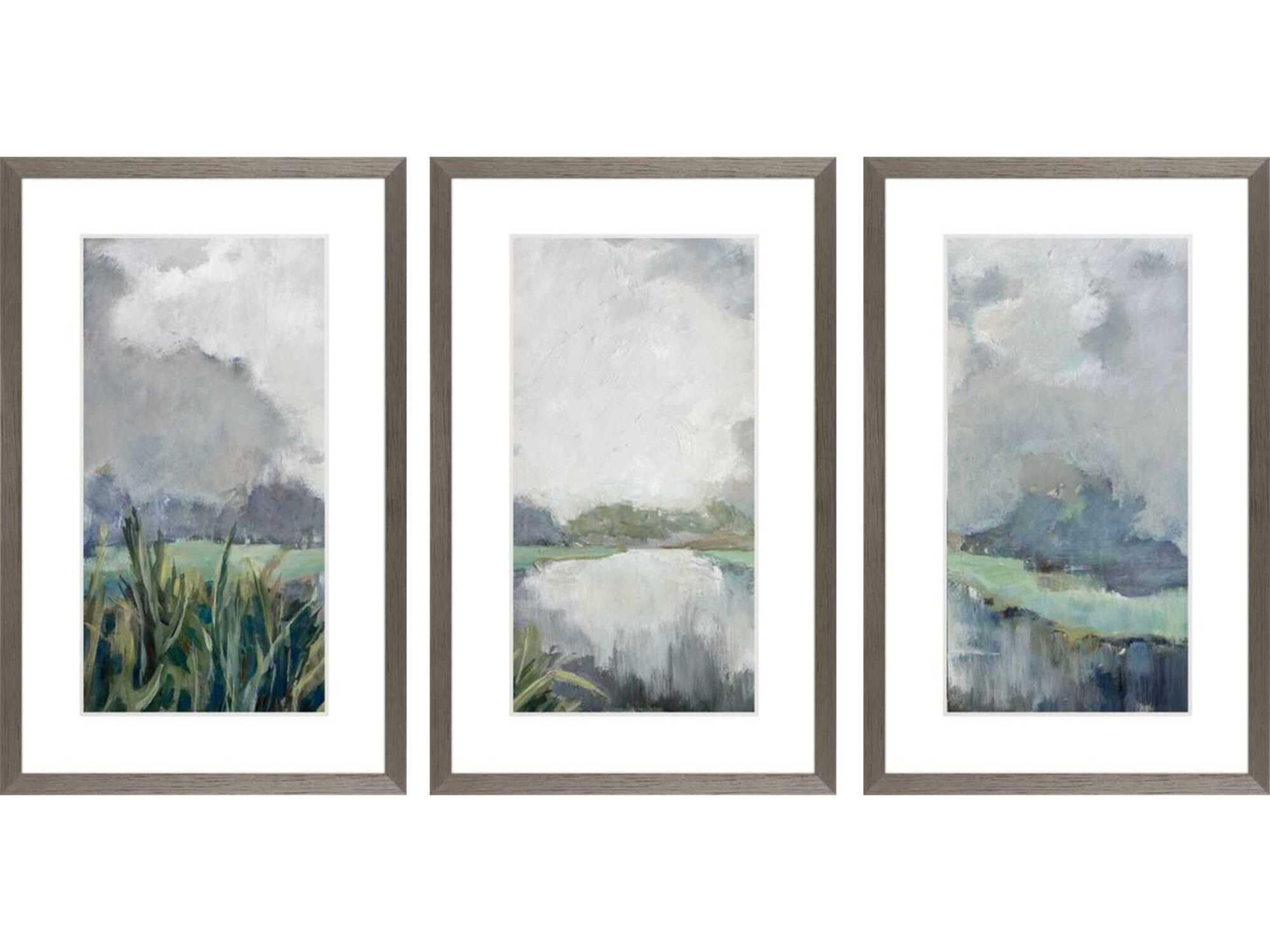 Paragon Waterside Passage Wall Art Set of 3
