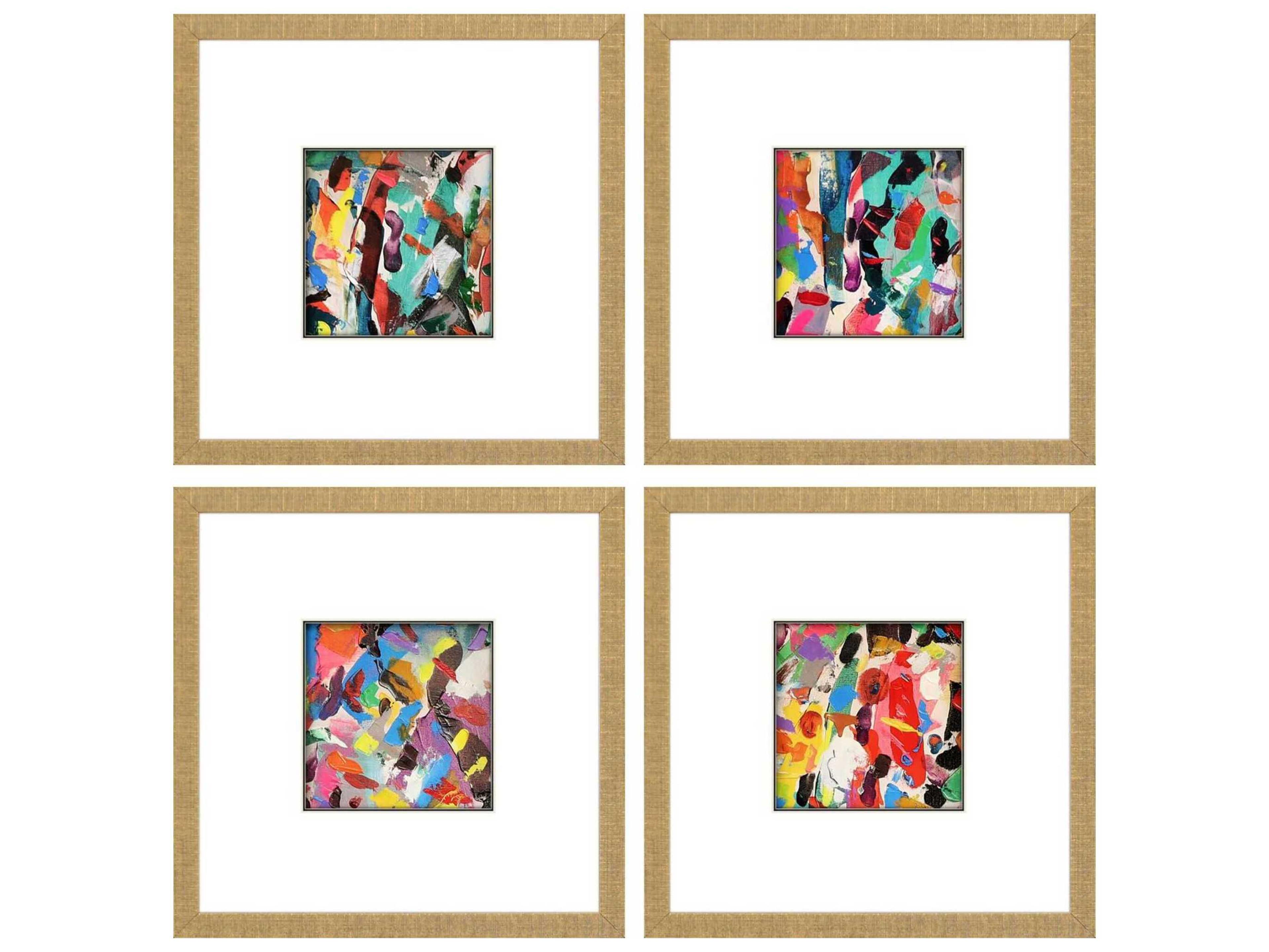 Paragon Abstract Meditations Wall Art Set of 4
