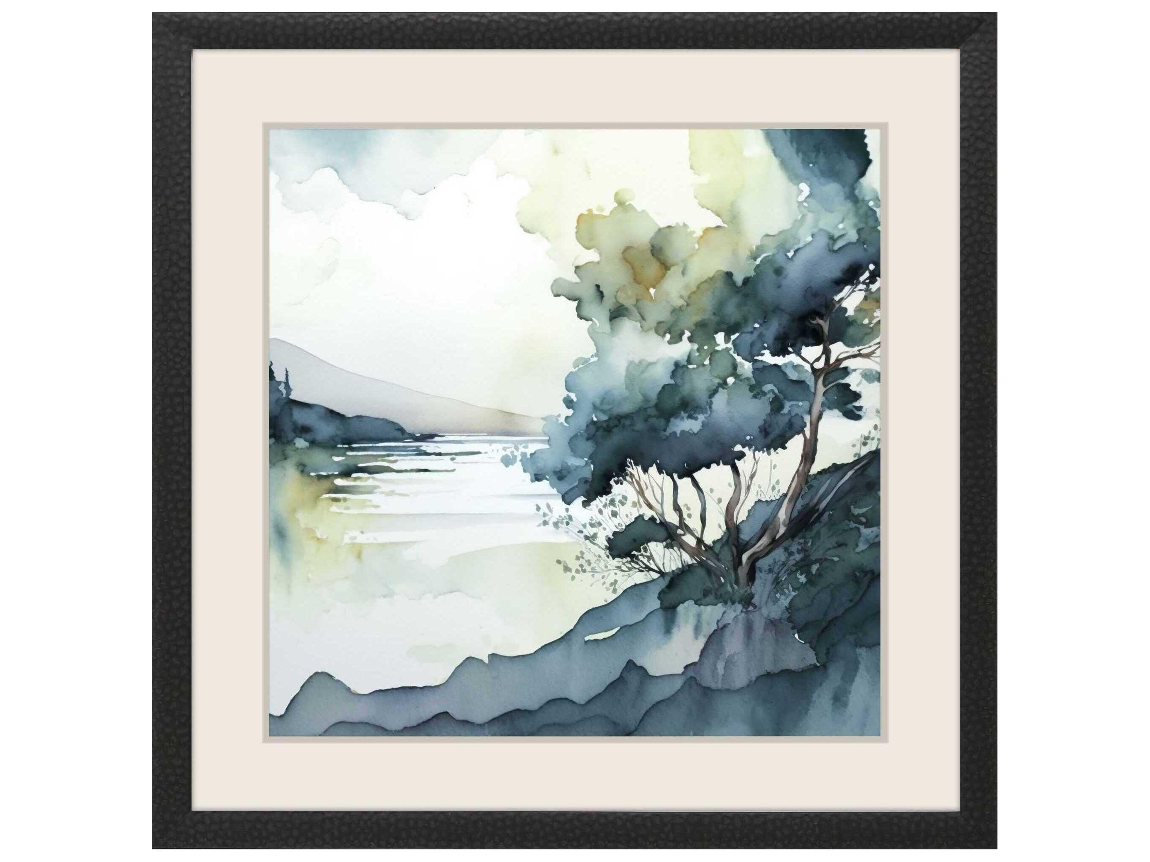Waterside Whispers in the Wind Wall Art