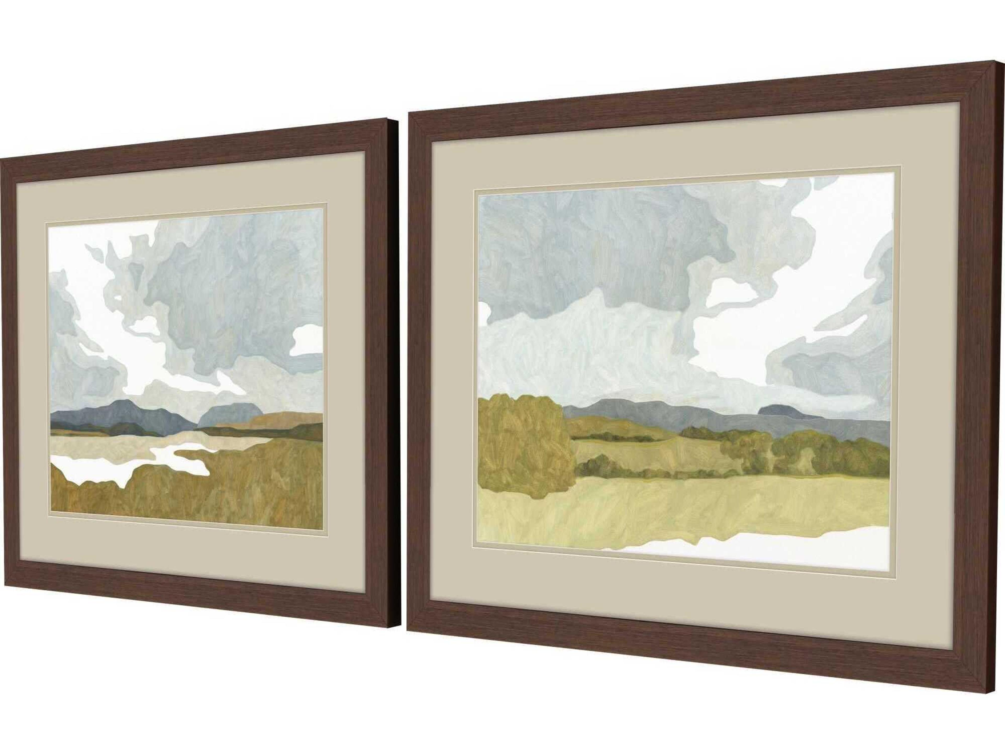 Paragon Landscapes Gentle Calm Wall Art Set of 2