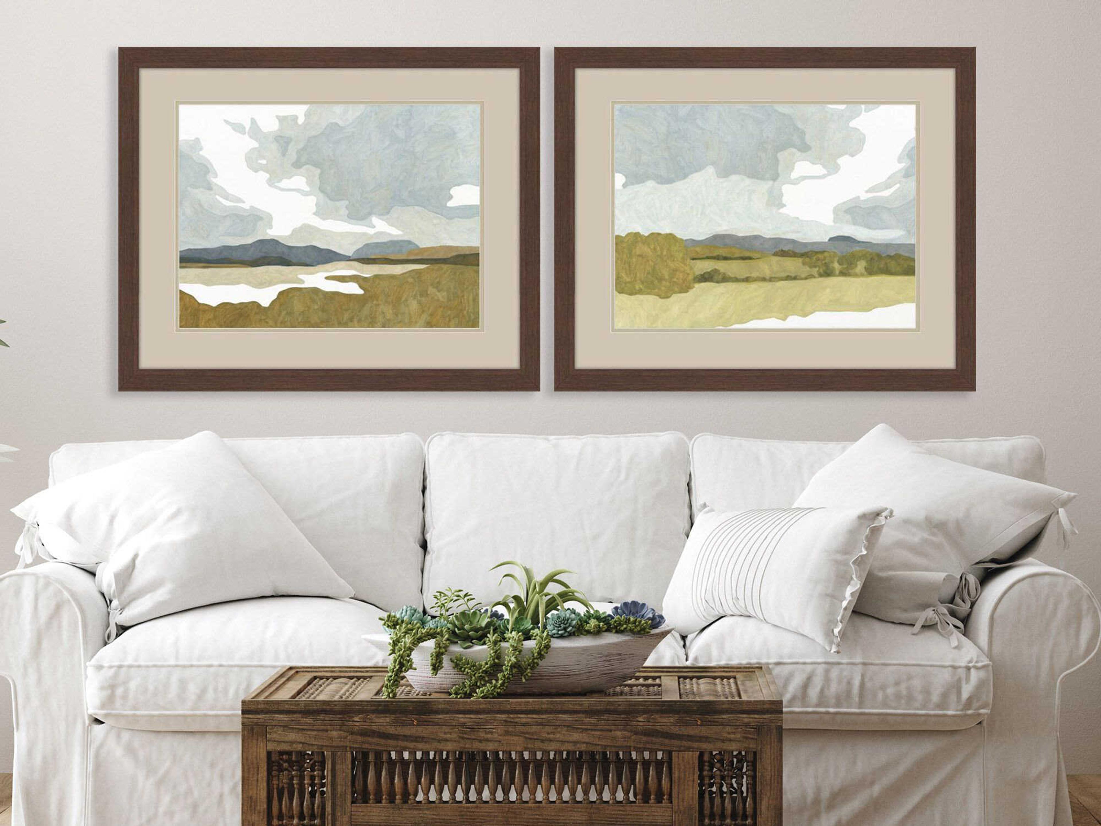 Paragon Landscapes Gentle Calm Wall Art Set of 2