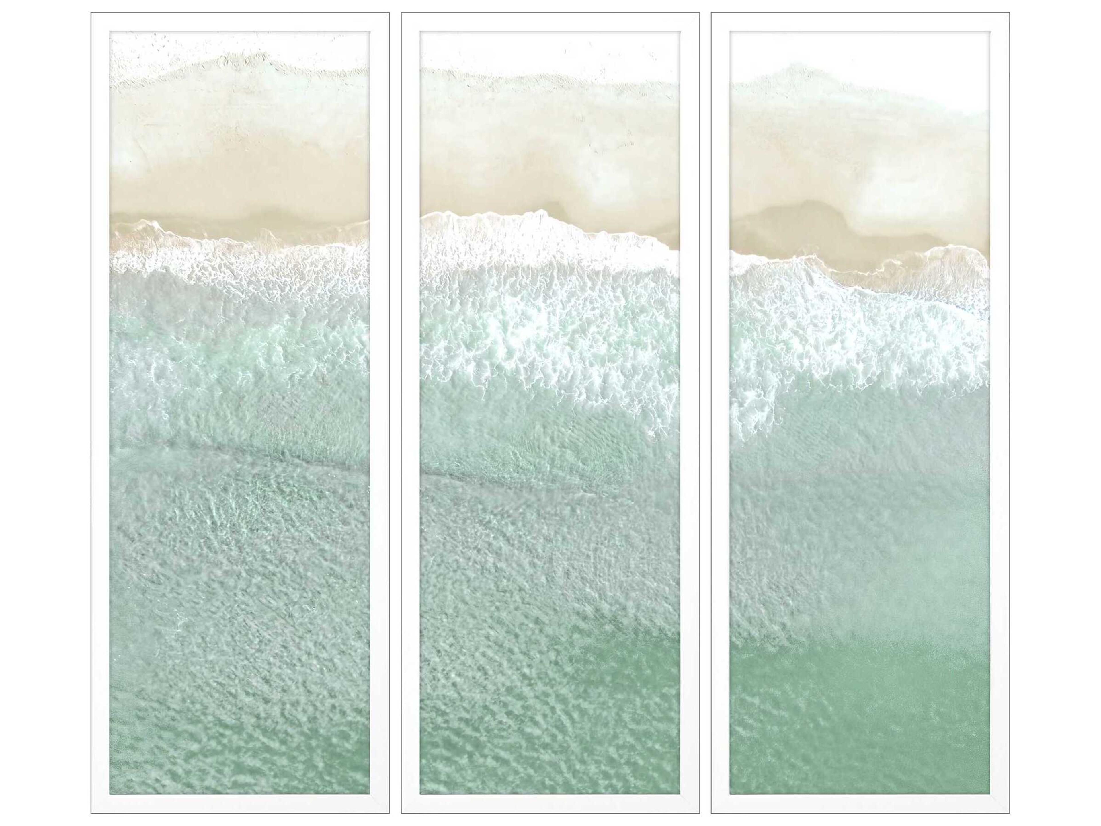 Paragon Waterside On the Shore Wall Art Set of 3