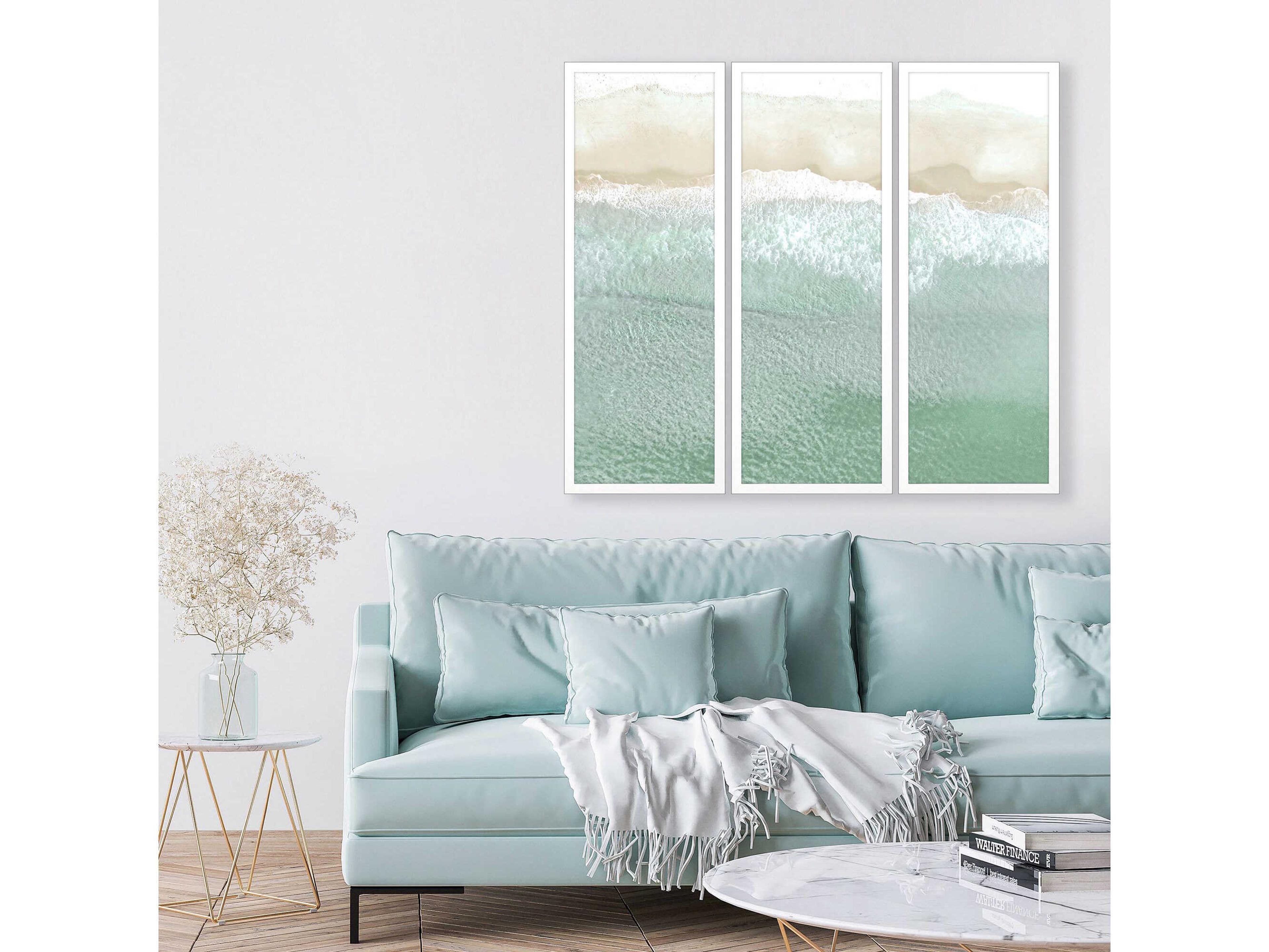 Paragon Waterside On the Shore Wall Art Set of 3