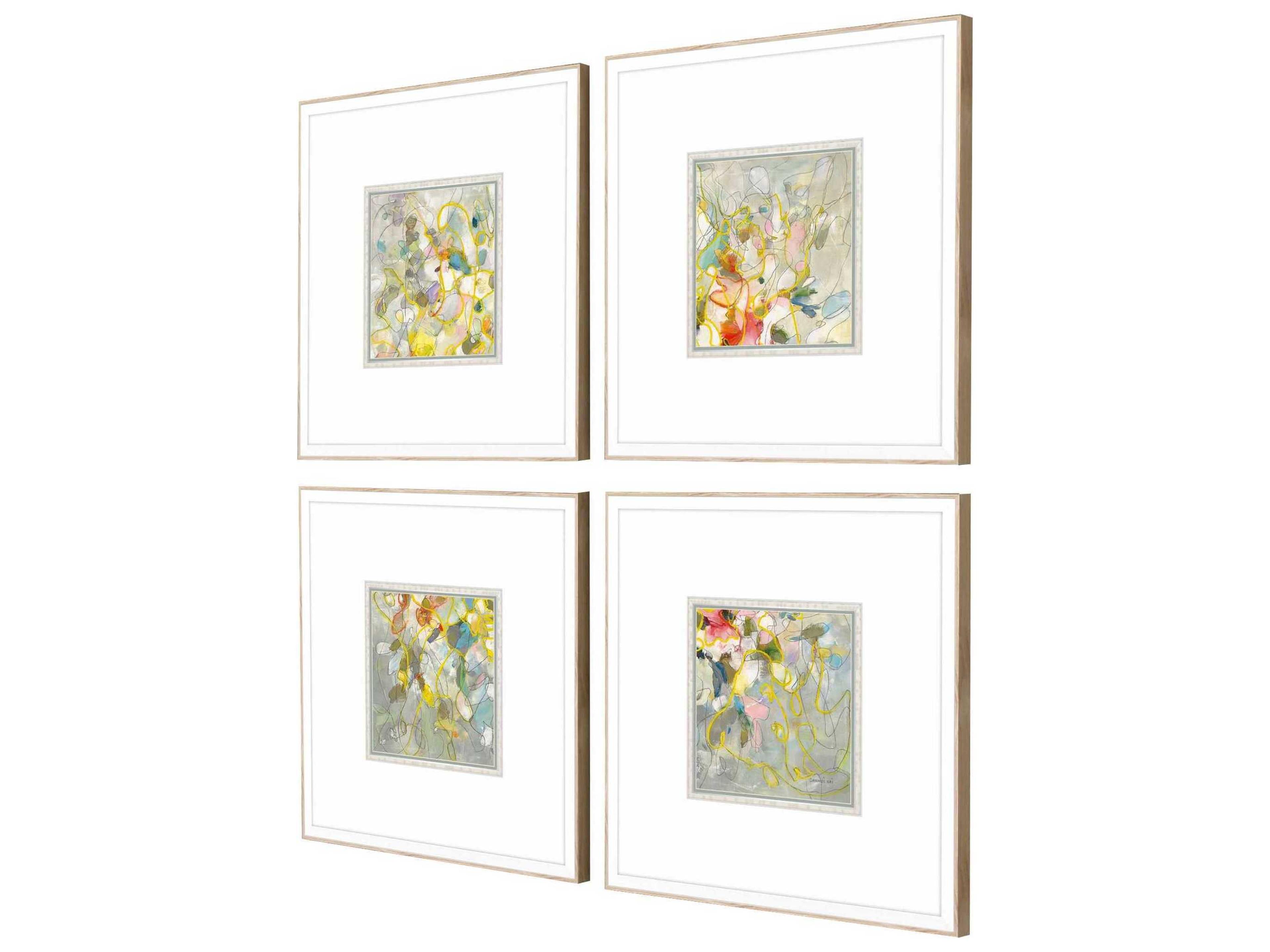 Paragon Strings of Lights Wall Art Set of 4
